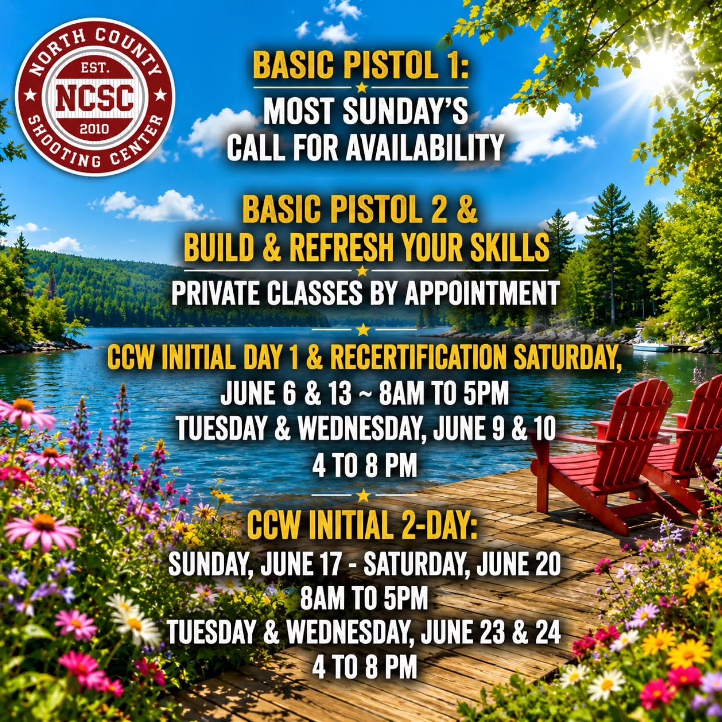 🌞 Join us for June classes &amp; training!

🗓️ Full calendar: https://tinyurl.com/y3jy75mv
☎️ Reserve your spot in a class: 760.798.7300

#Classes #Training #SanDiego