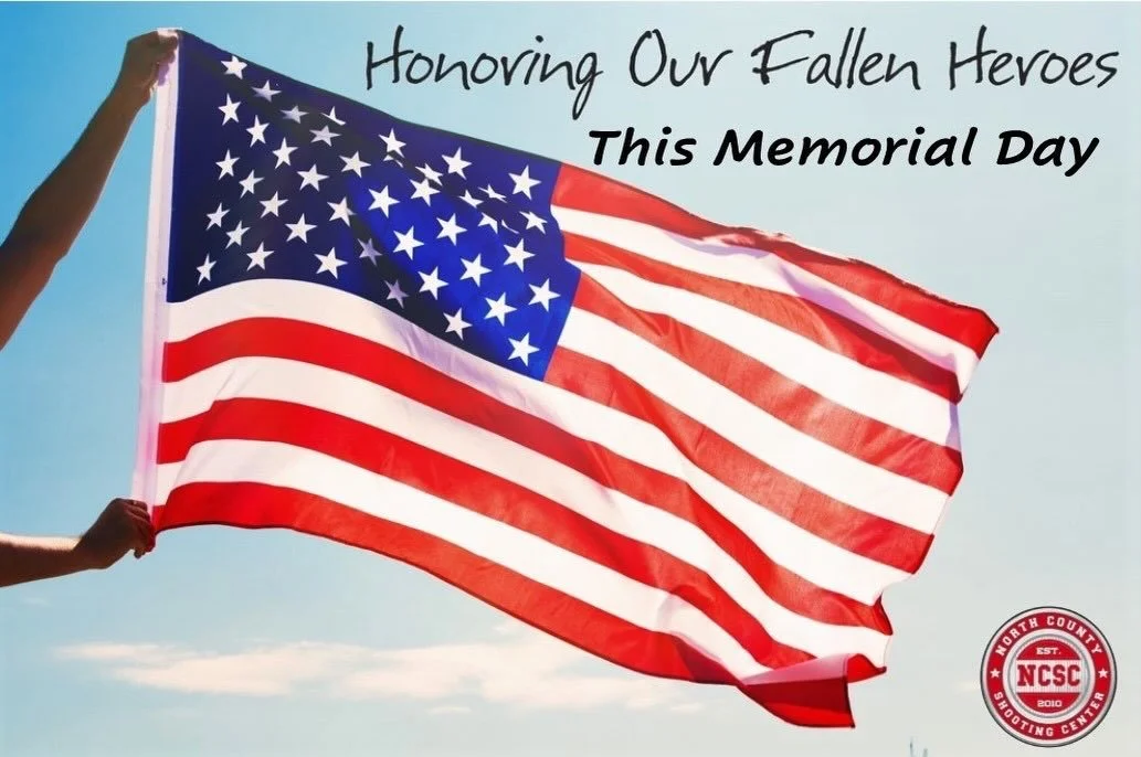 🇺🇸 All gave some, some gave all. Remembering our fallen today. God Bless those and their families that made the ultimate sacrifice protecting our freedom. 

Just a reminder that the range is closed today, but we will reopen tomorrow morning at 10am