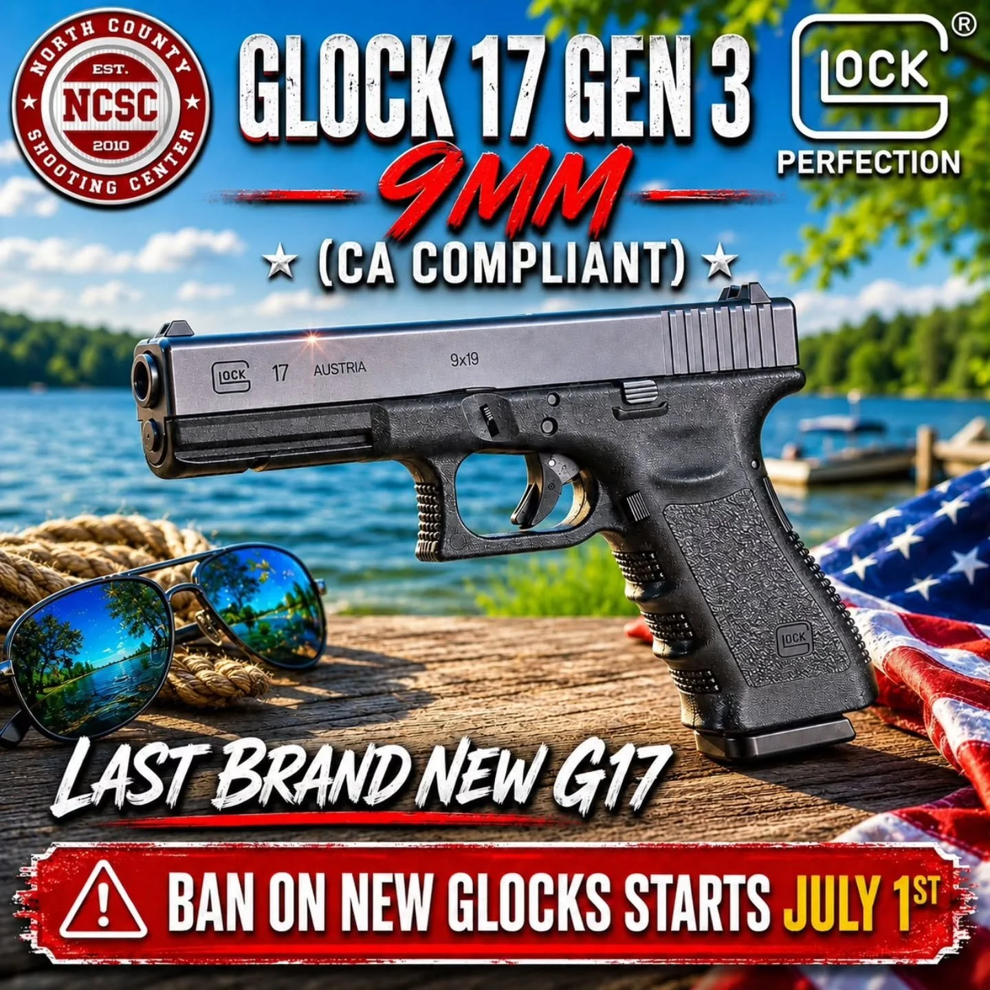 💥 LAST GLOCK 17!

☎️ 760.798.7300

@glockinc #Glock #G17 #Glock17