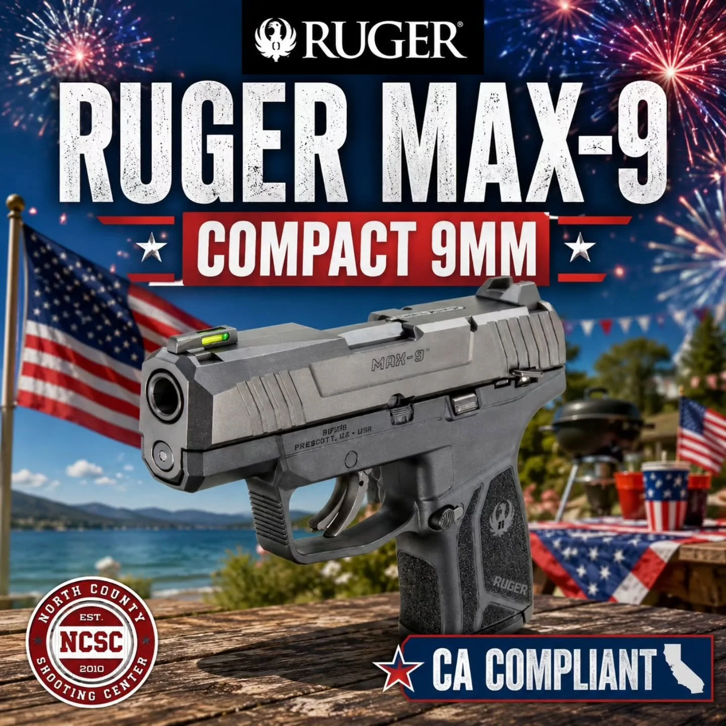 💪 The awesome Ruger Max-9 is back!

☎️ 760.798.7300

@rugersofficial #Ruger