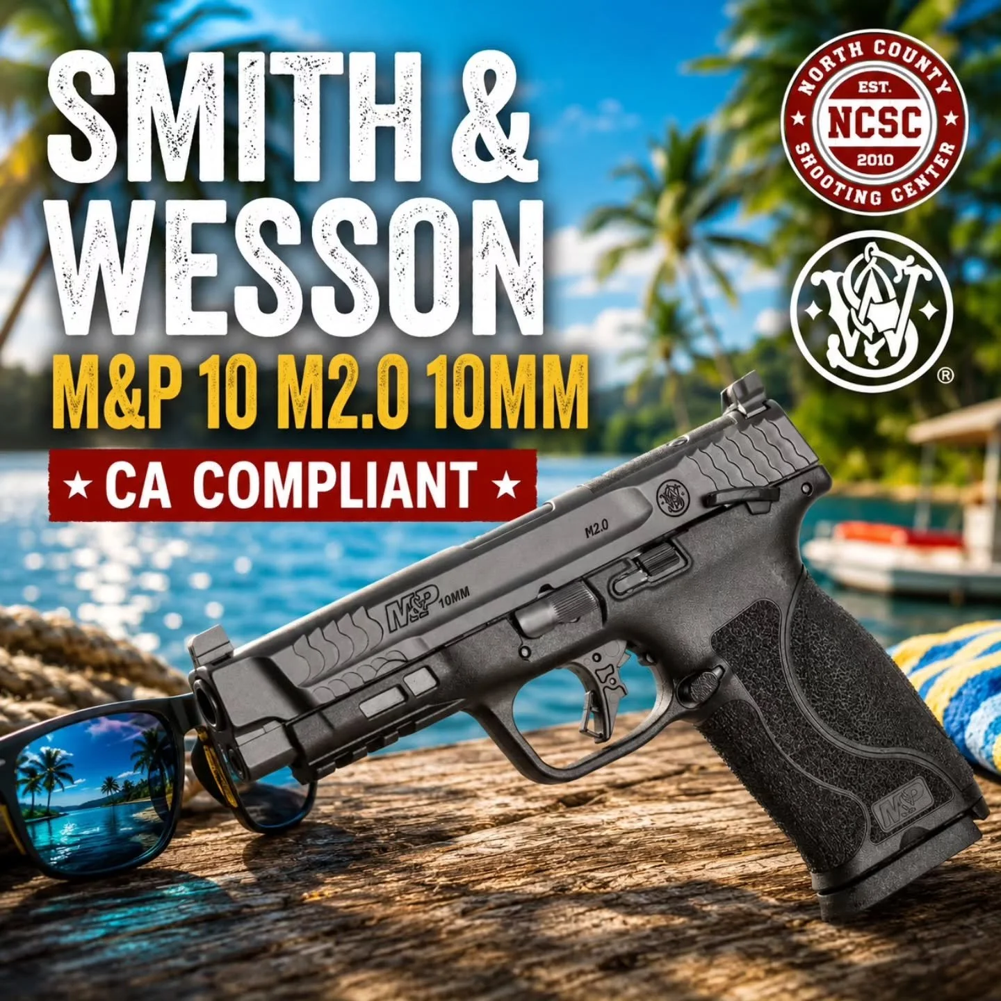 💥 NEW M&amp;P 10 just arrived! 

☎️ 760.798.7300

@smithandwessoninc #SmithandWesson #10mm
