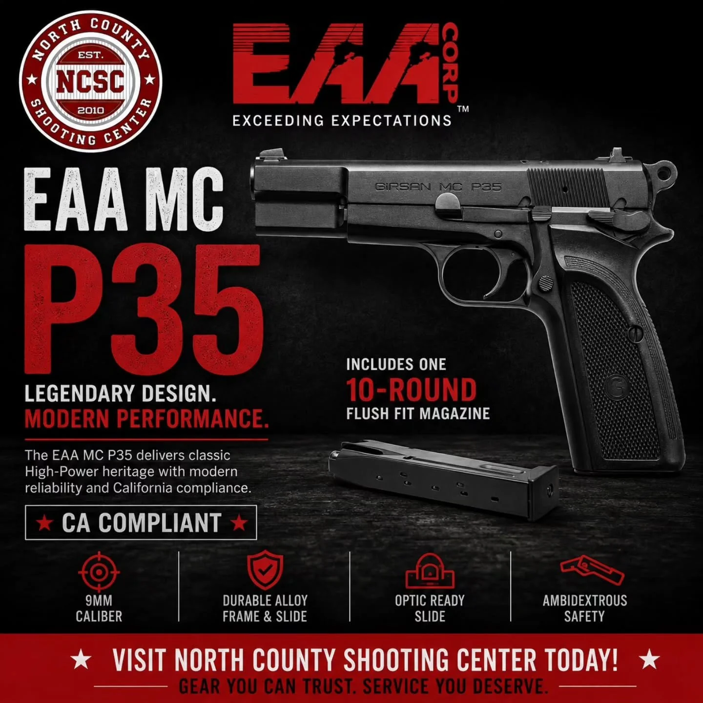 🔥 The EAA MC P35 is a reimagined classic!

☎️ 760.798.7300

@eaacorp #EAACorp #HighPower