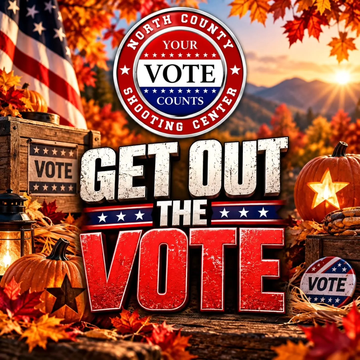 🇺🇸🗳️ Make sure your voice is heard on November 3rd! 

#GetOutTheVote #Vote #Voting #Election