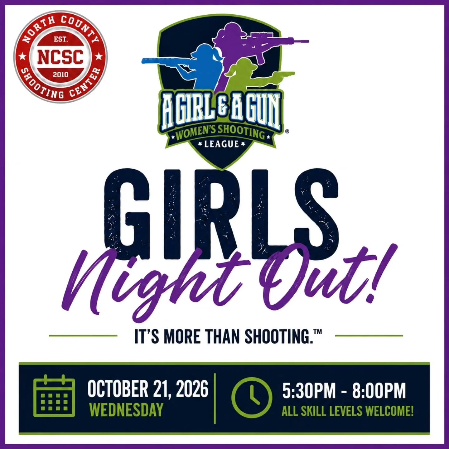 💥 'Girls Night Out' event tomorrow at 5:30pm!

☎️ 619.786.6225 for info. 

#Girls #Ladies #Women #Event #Sports