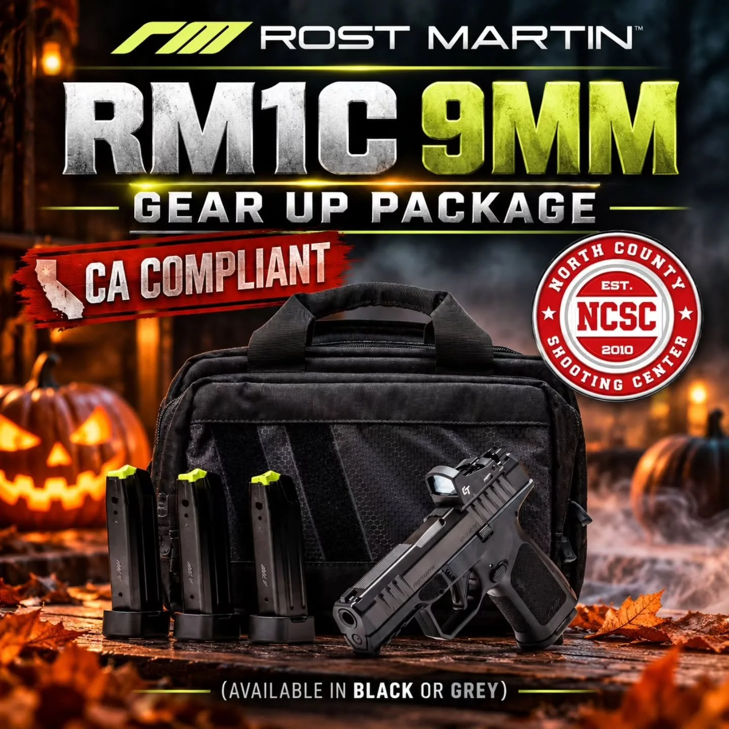 👻 LAST CHANCE BEFORE THE PRICE INCREASE! 🧟

🎃 RM1C Gear Pacs available in black or grey. 
☎️ 760.798.7300

@rostmartininc #RostMartin #RM1C
