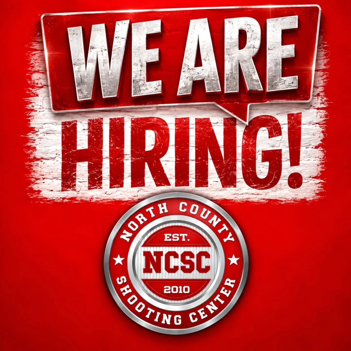 🥳 JOIN OUR TEAM!

🔥 Now Hiring for both full-time and part-time range and sales associate positions. Flexible hours. Must be at least 21 years old and eligible to obtain COE in California. Apply in-person at the range. 

#Job #Employment #Hiring #S