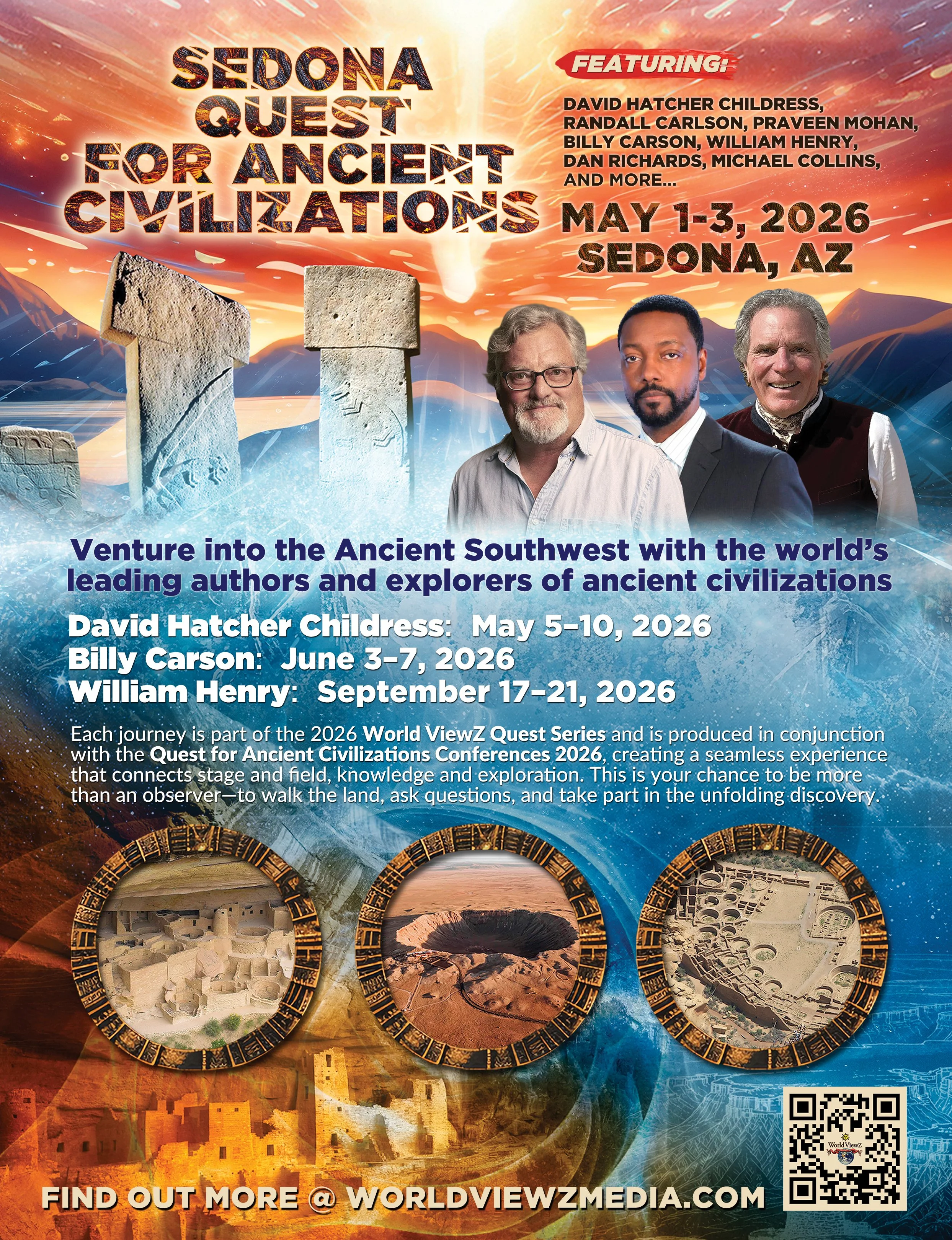 SEDONA SOUTHWEST EXPERIENCE  With David Hatcher Childress  May 4–8, 2026