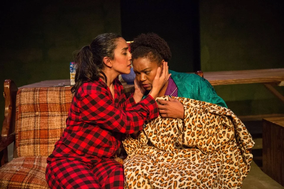 With Shadana Patterson- this is that moment by Josh Rollins, 3rd Annual Holidaze. Photo by Liz Lauren
