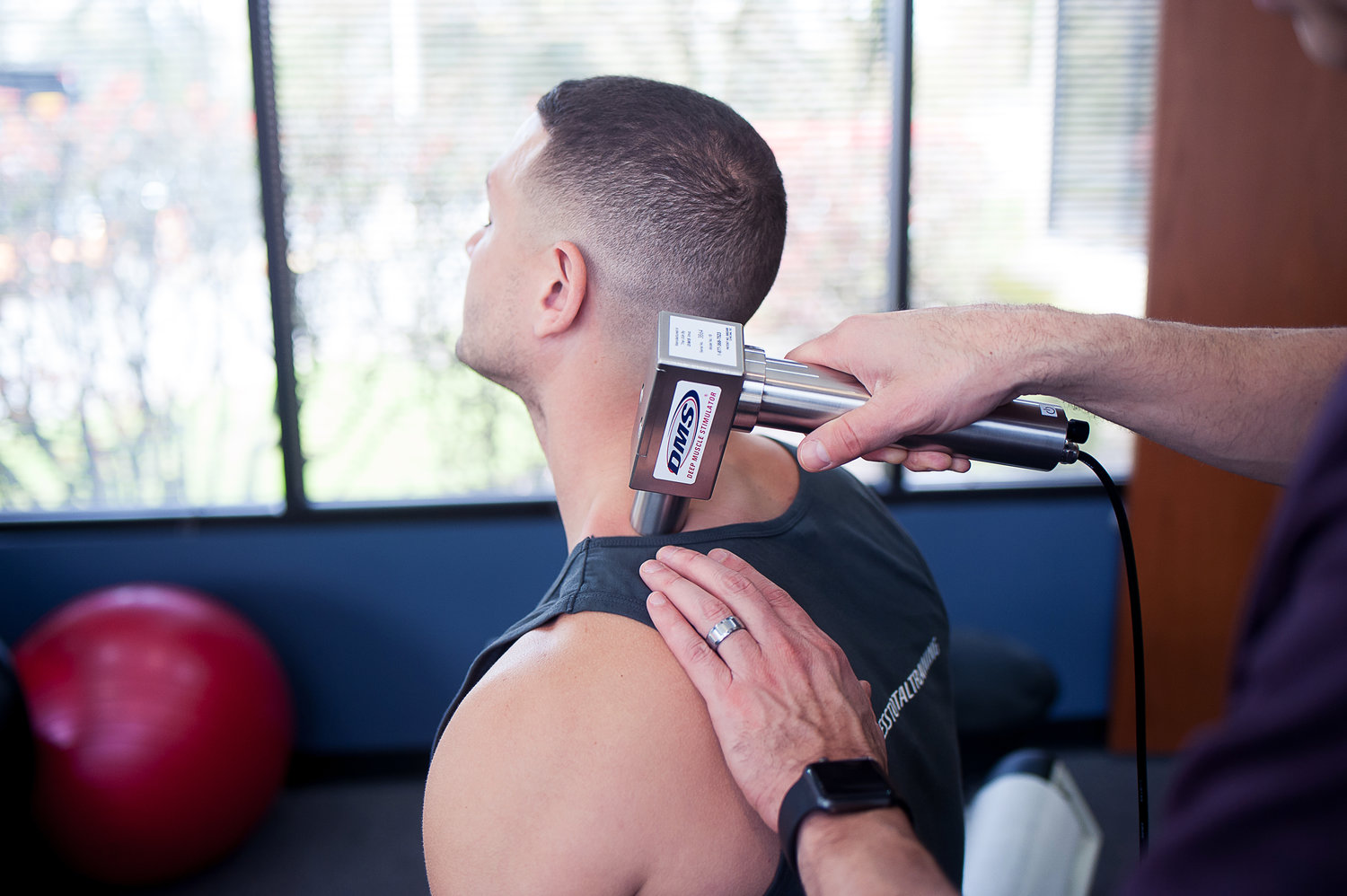 Deep Muscle Stimulator® — Bellevue Chiropractor - Adam Tetuan, DC, CKTP,  C.ART