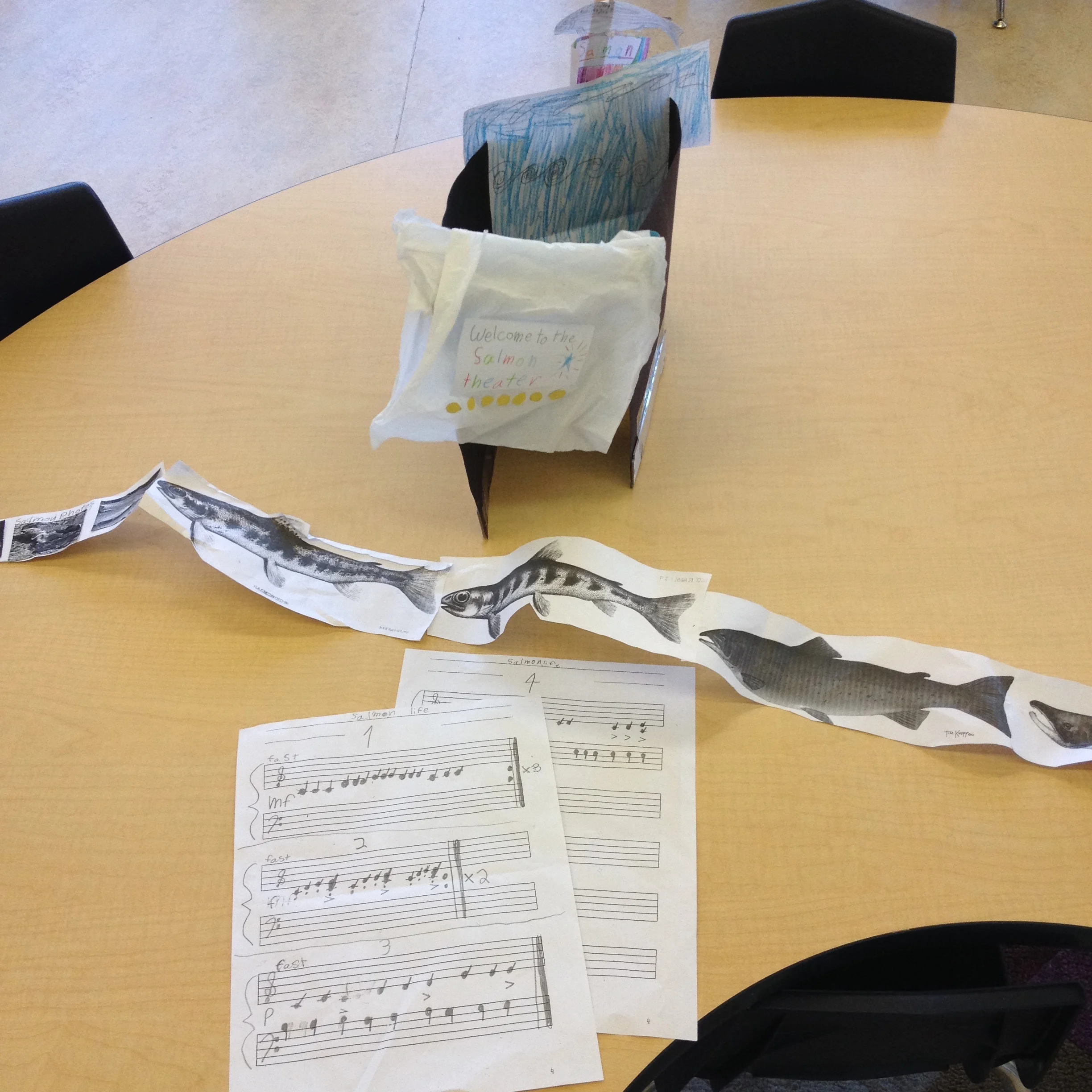 The "Salmon Theater" in all its glory.