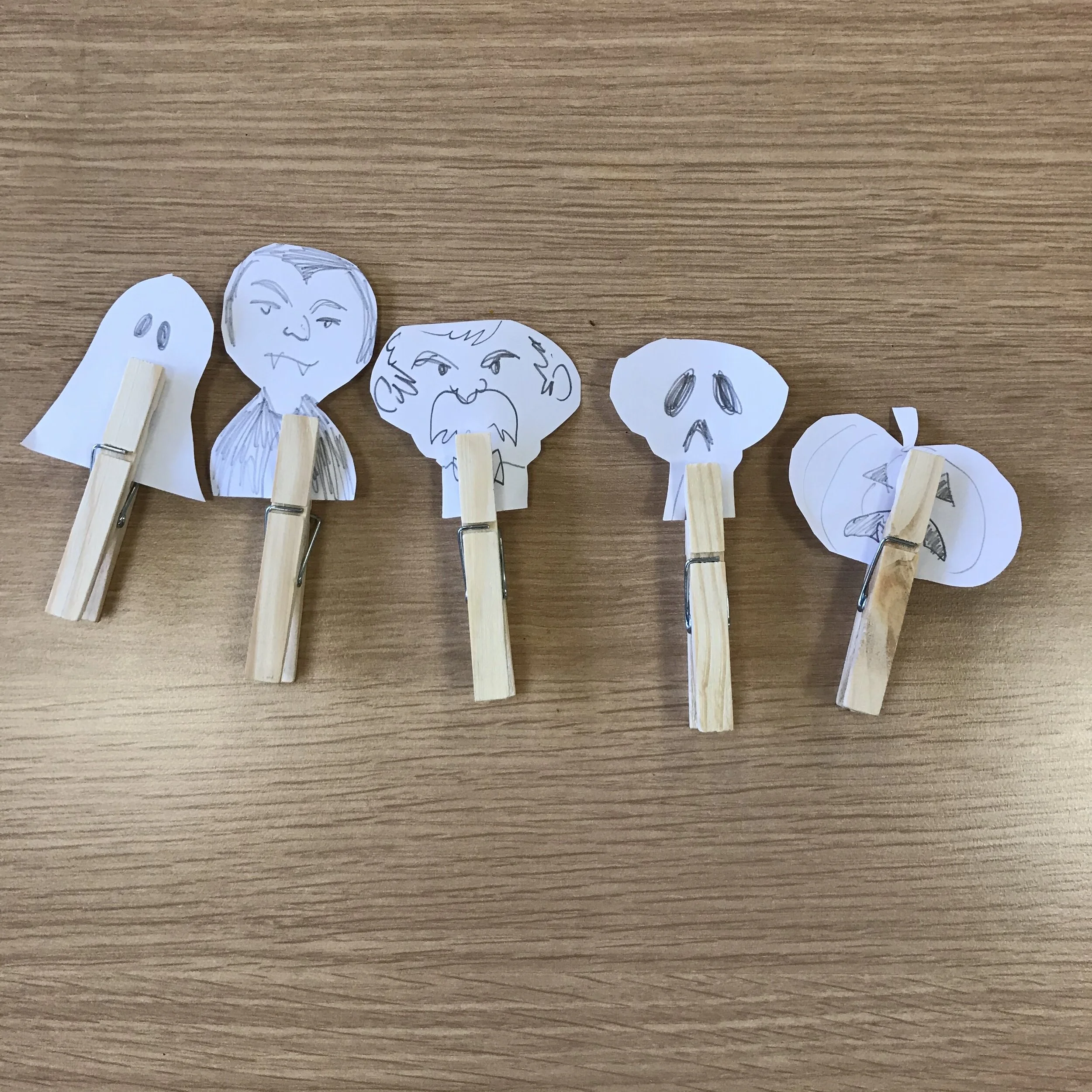 Ghost! Vampire! Mad Scientist! Skeleton! Jack-O-Lantern! EEEEEeeek!