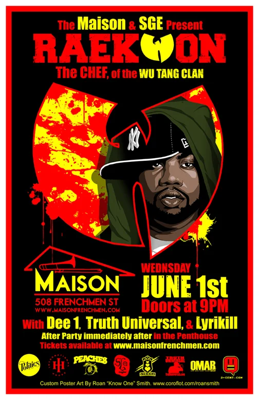 Raekwon-Maison gig