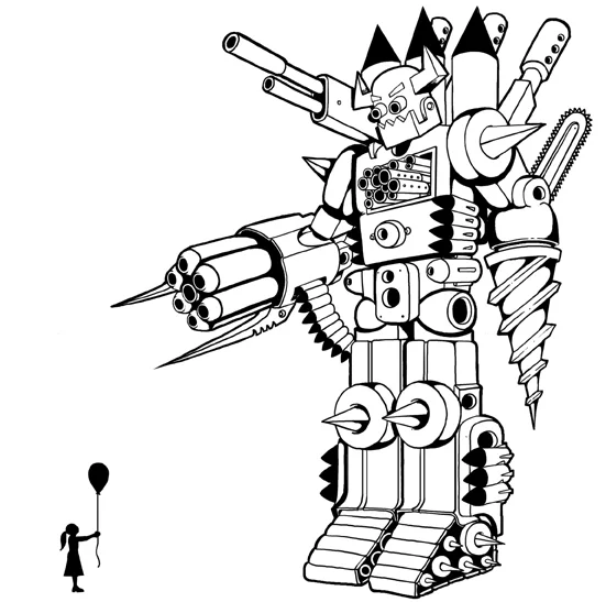 Killbot's Soft Spot- for Robot & Spaceman