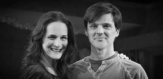 photo courtesy : Broadwayworld.com / director Charlotte Cohn (left) and playwright Jason Odell Williams (right)