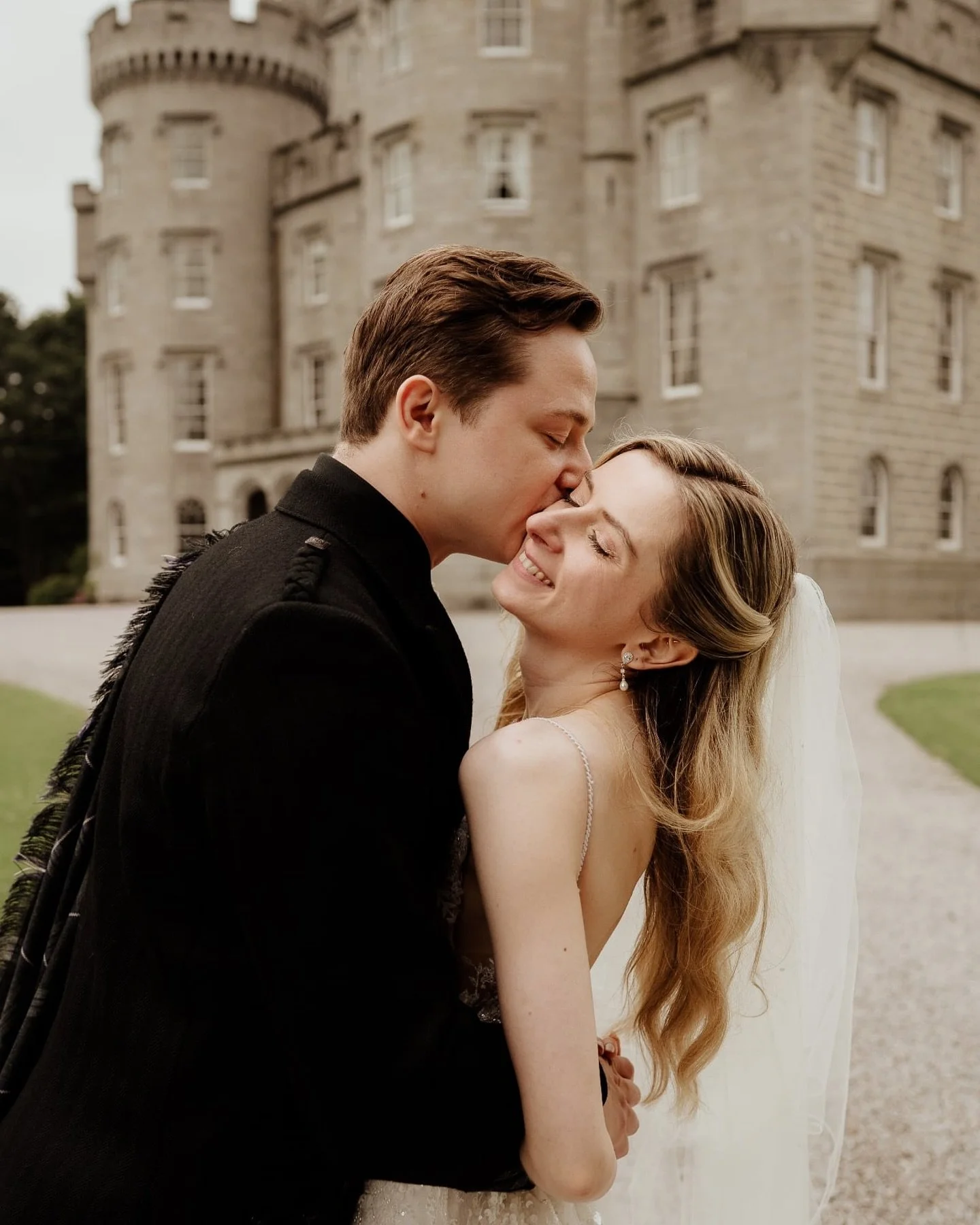 Steph &amp; Alex&rsquo;s wedding day at the incredible Cluny Castle 🤍

Could they be any more perfect together?! 🦞