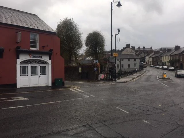 Entrance to the Car Park at Ballynahinch Street, Hillsborough