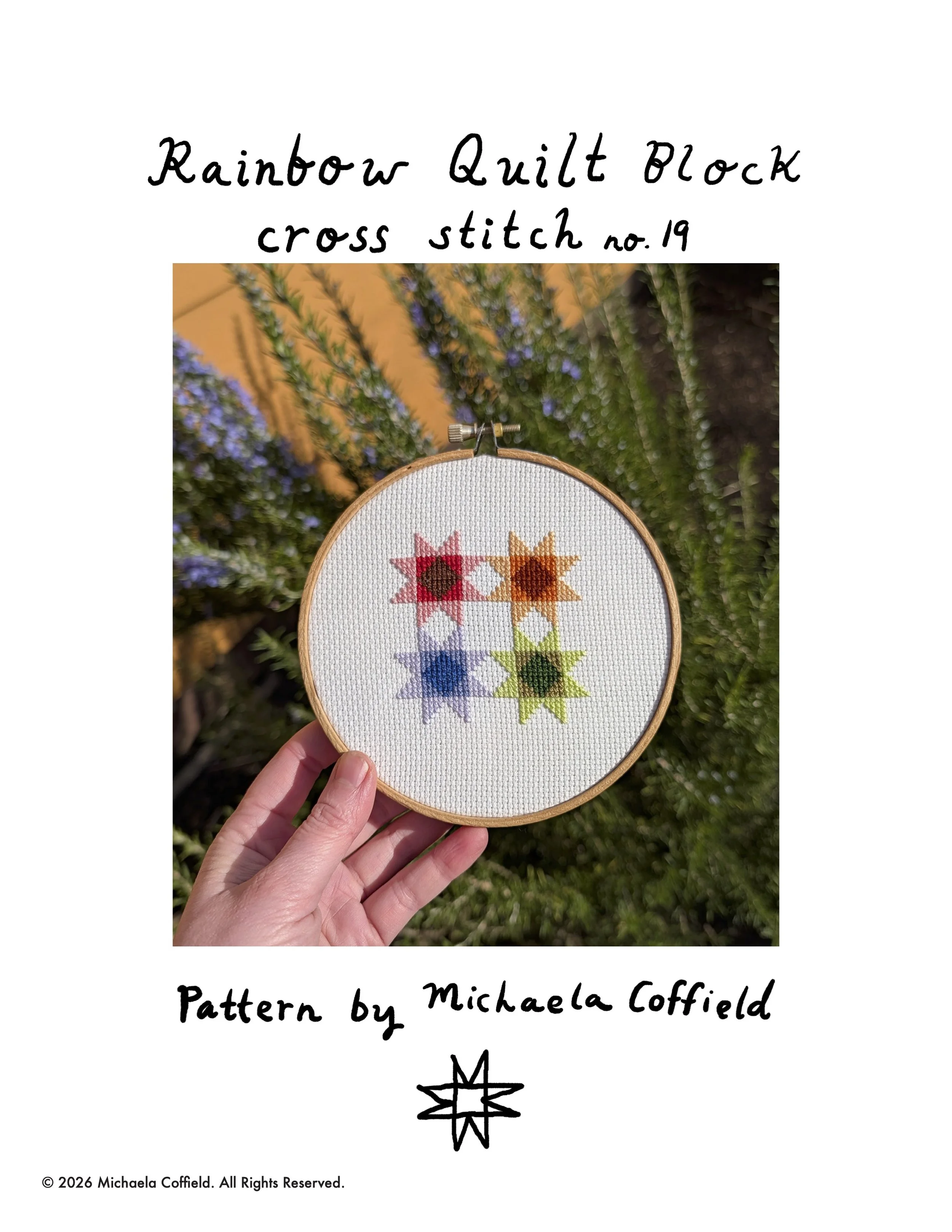 no. 19 rainbow quilt block page 1.jpg