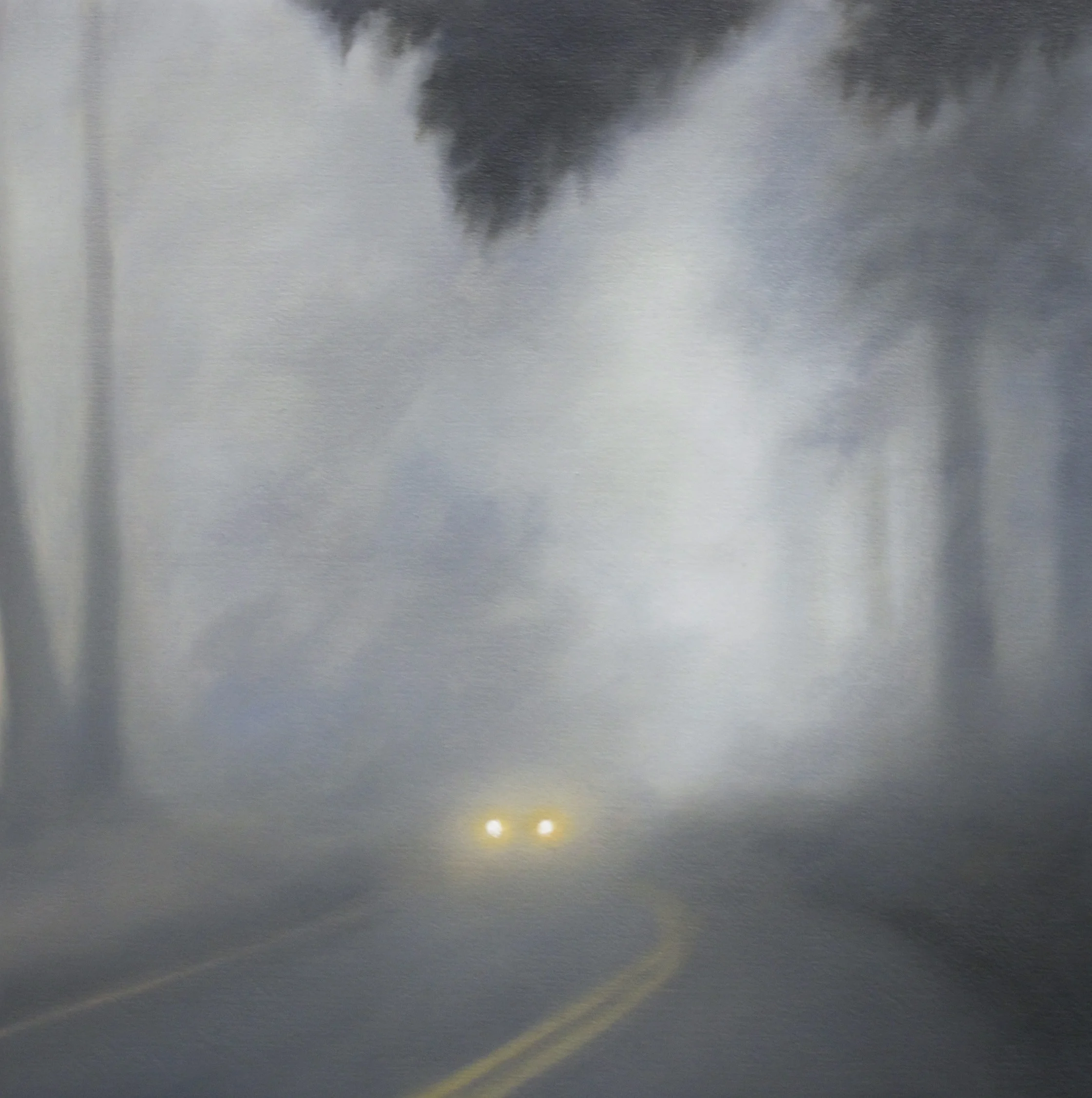 Elsewhere III, oil on wood, 20x20cm, 2014
