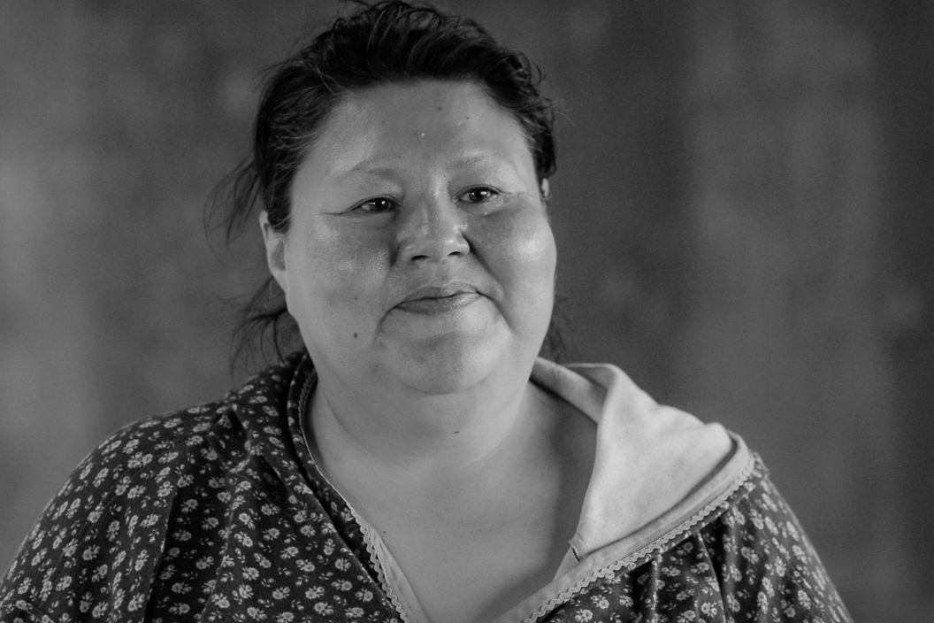Priscilla Evans, Second Chief, Nanwalek, Alaska: “I have 11 kids and I have 19 grandkids right now. I just hope they take care of what’s given to us. A lot of them know that. I hope they have the strength to speak out, like me. I don't want them to be afraid to be honest about their way of life and don’t be ashamed.”