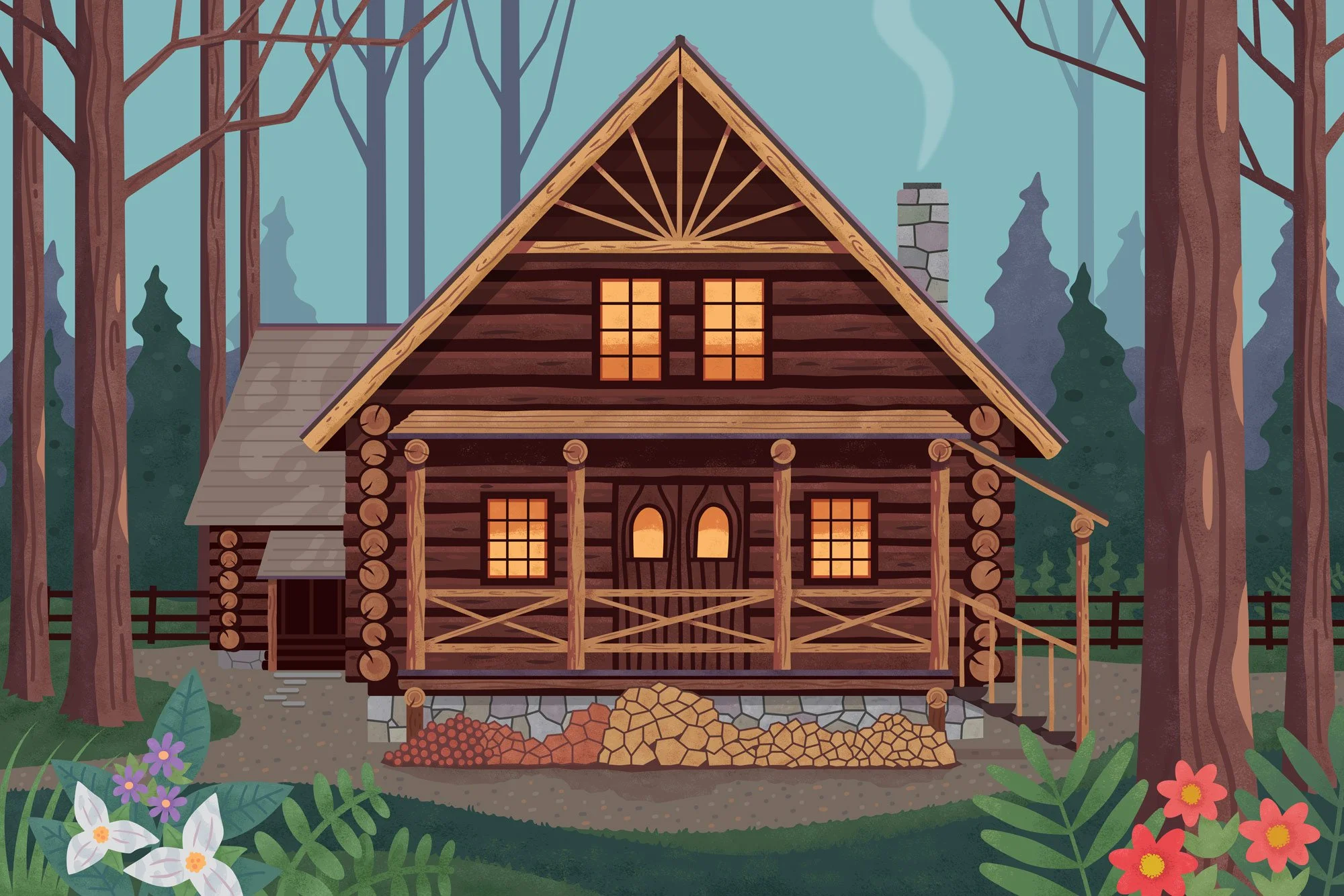 Steiner Log Cabin