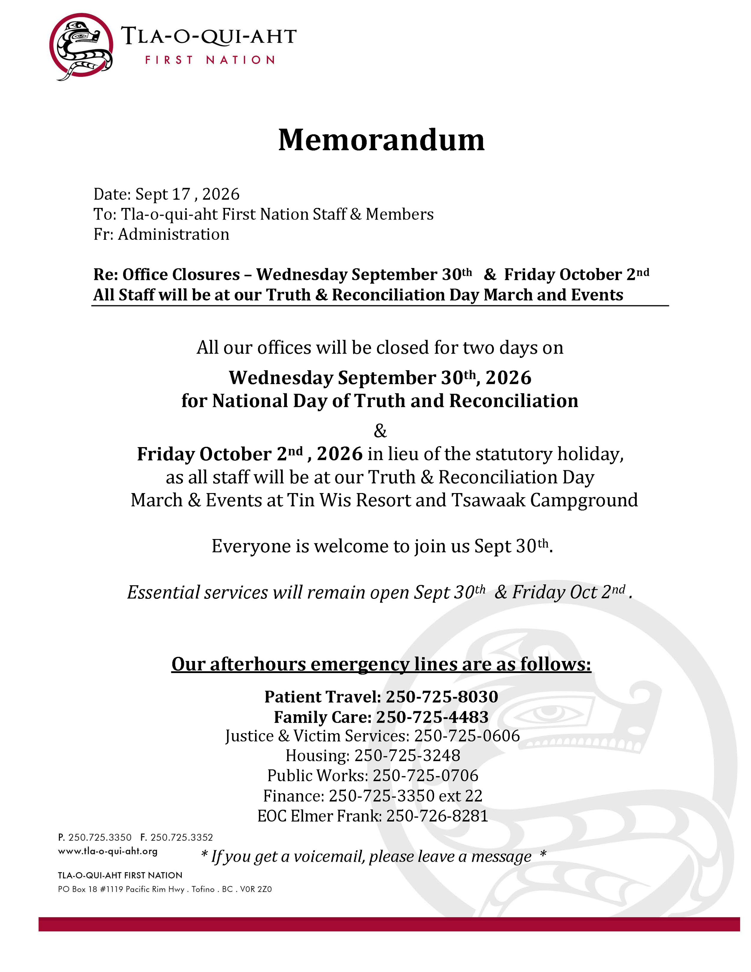 Sept 30 Oct 2 Statutory Holiday Office Closures 2026.png