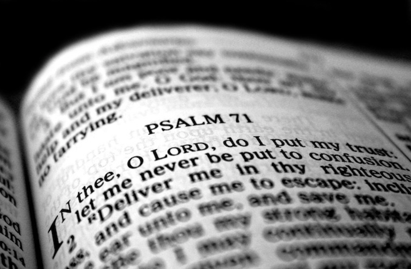 Please go read Psalm 71 right now.