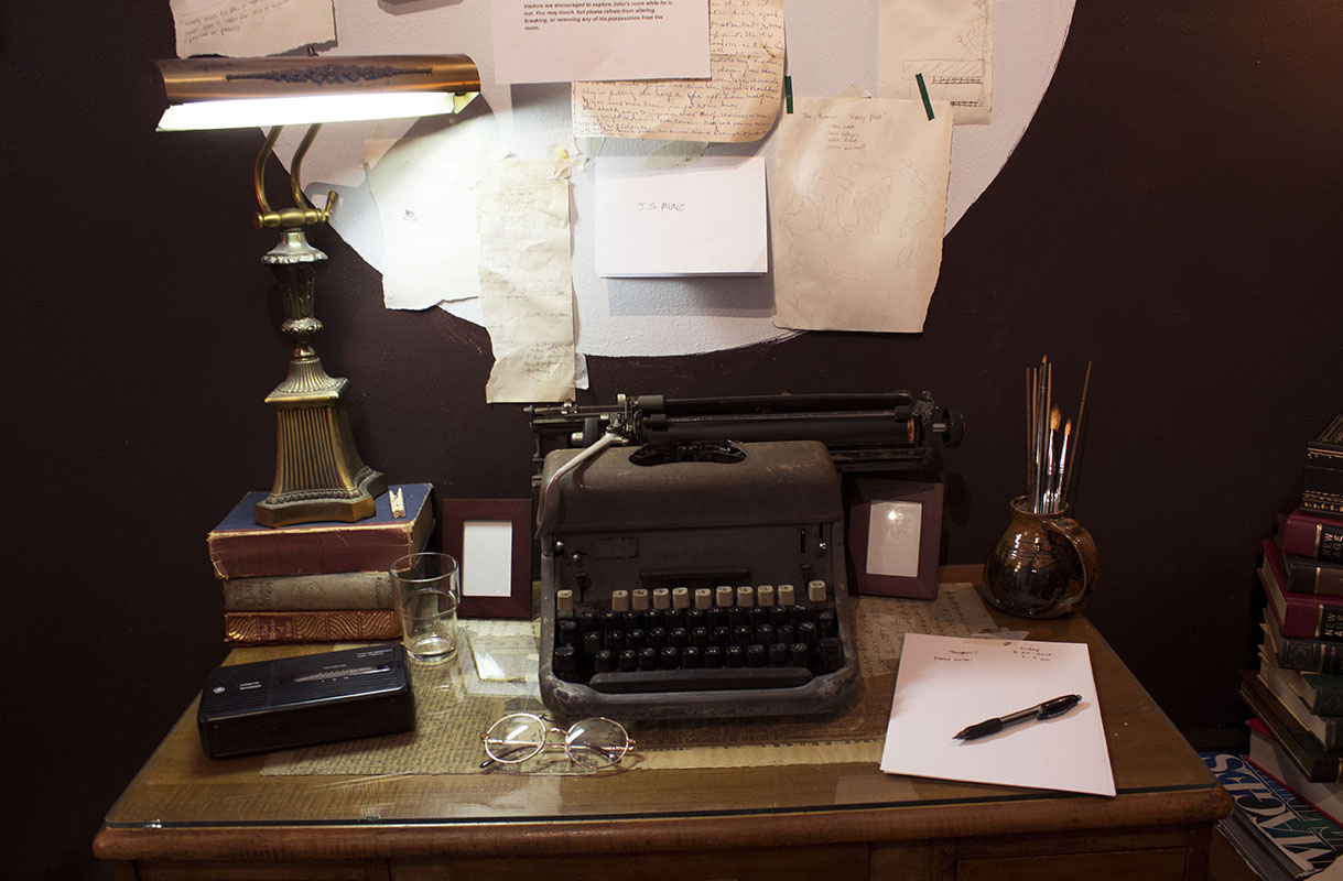 Desk detail