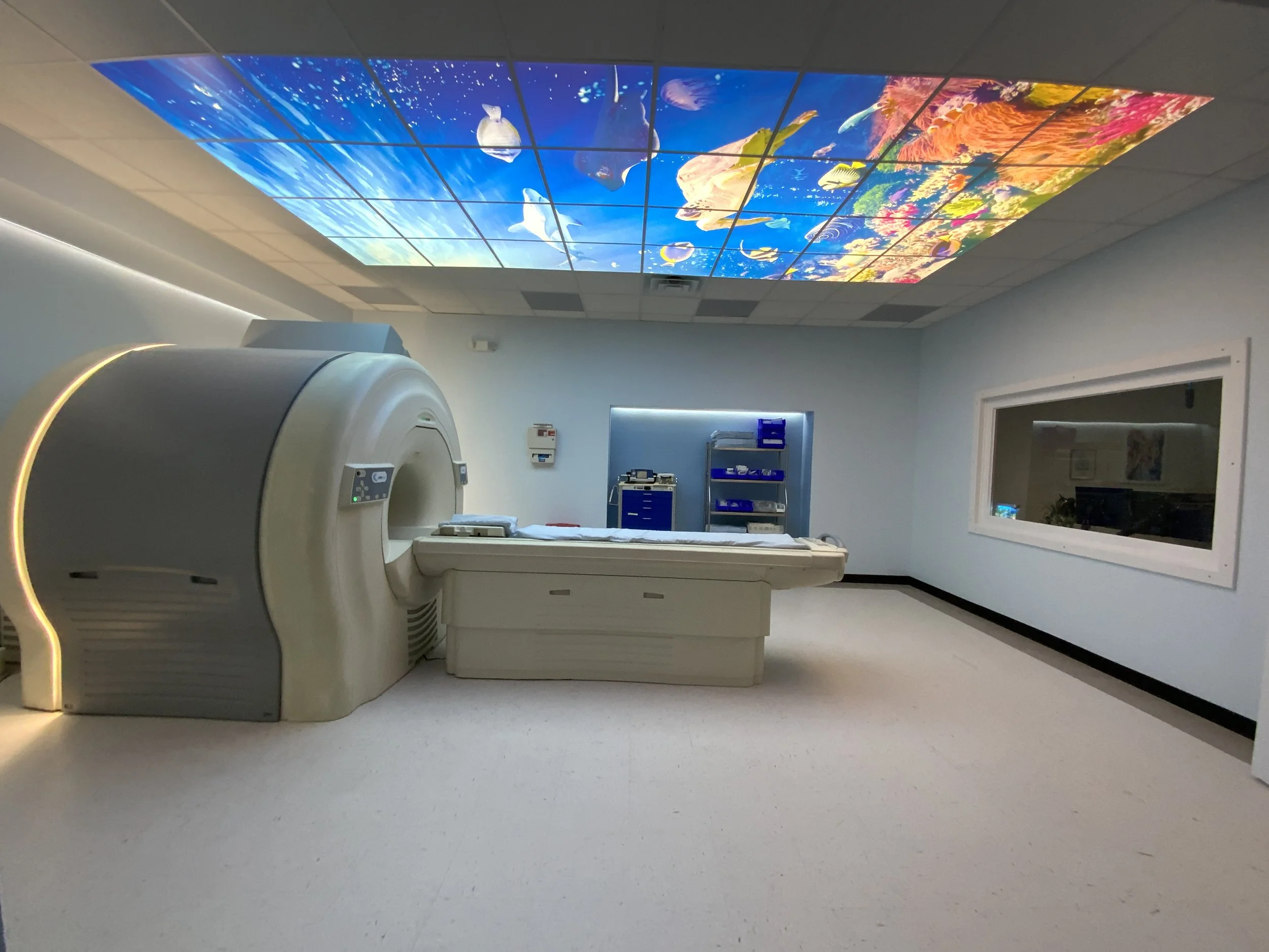 INT. MRI Exam Room - Set Construction, Season 1