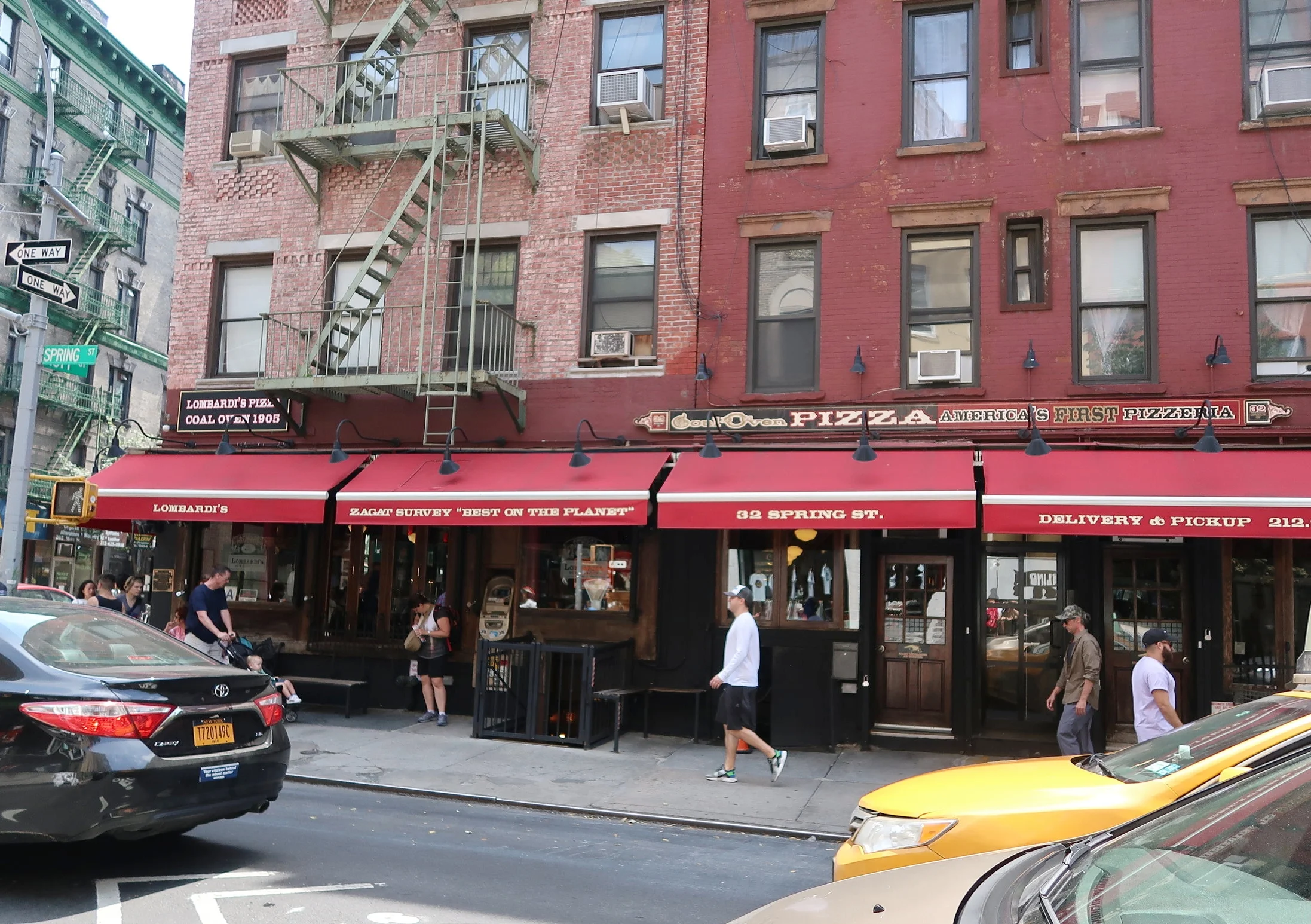Lombardi's Pizza on Spring Street