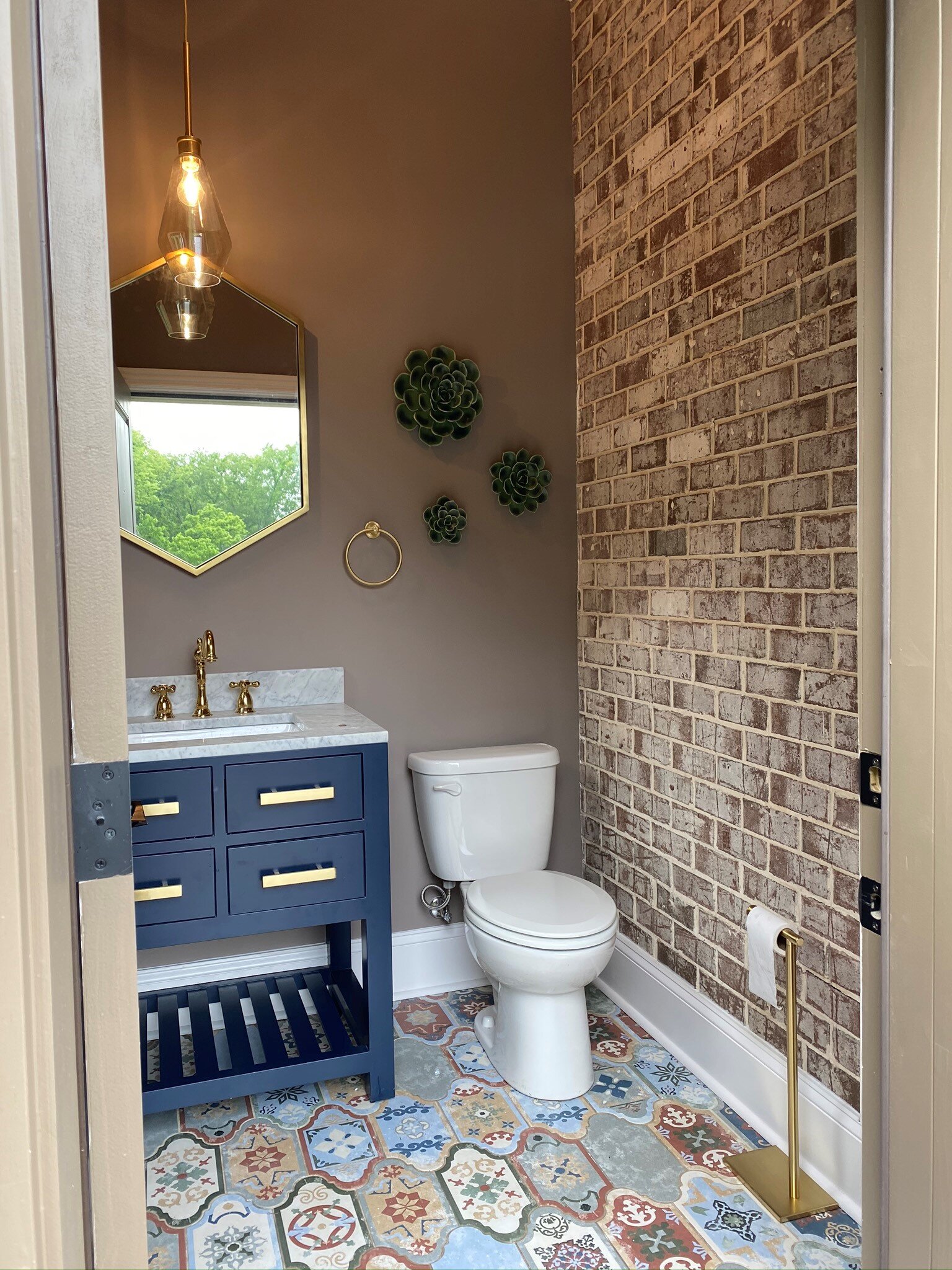 Outdoor bath addition