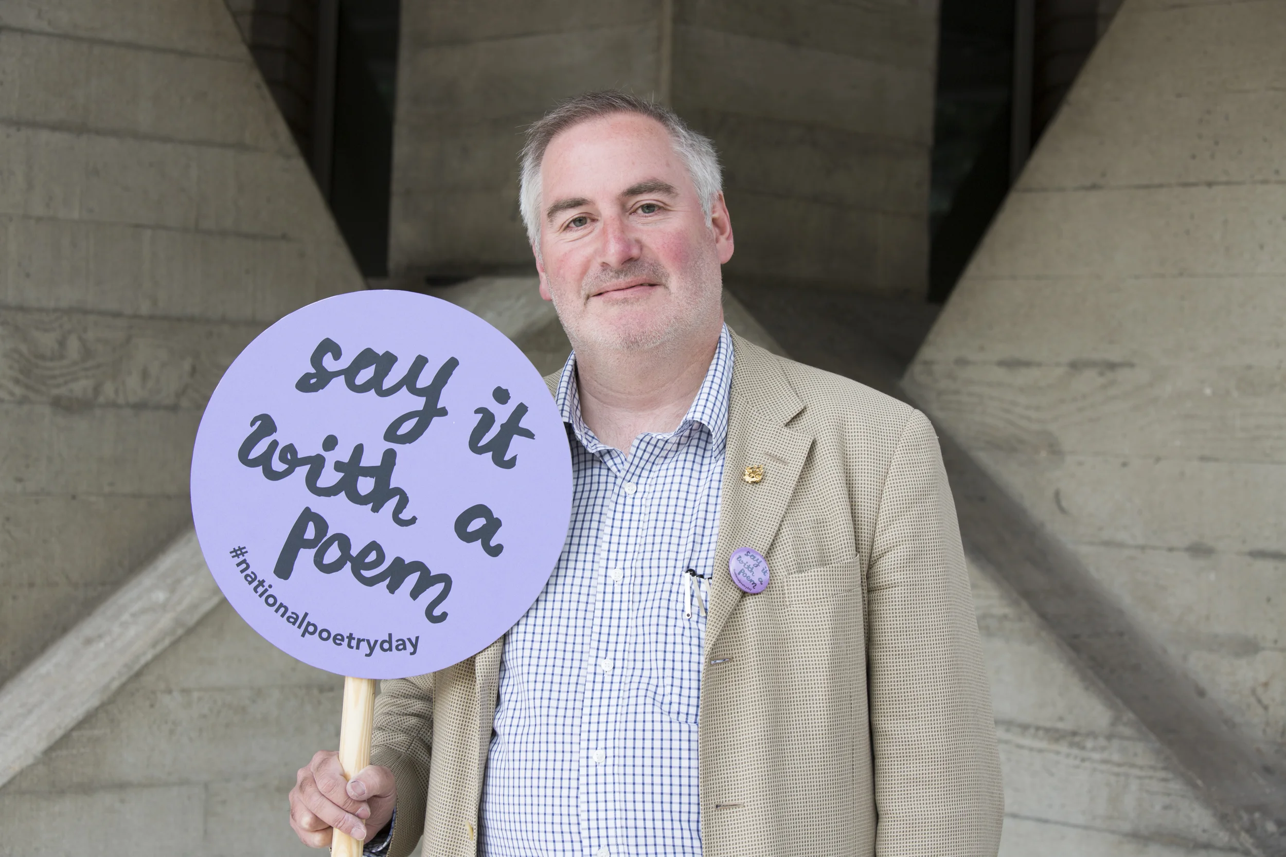 Chris Riddell - National Poetry Day - Credit Ellie Kurttz