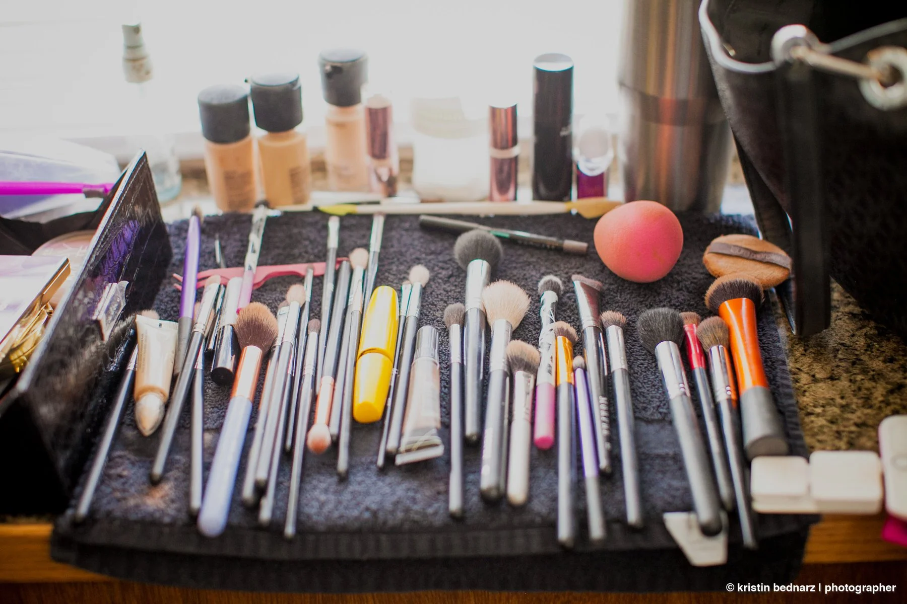 I hardly wear any makeup in real life, but I’m seriously in love with it. LOOK at all these brushes! So much fun watching this creation. I follow a few you tube makeup people just because it’s so dang cool.