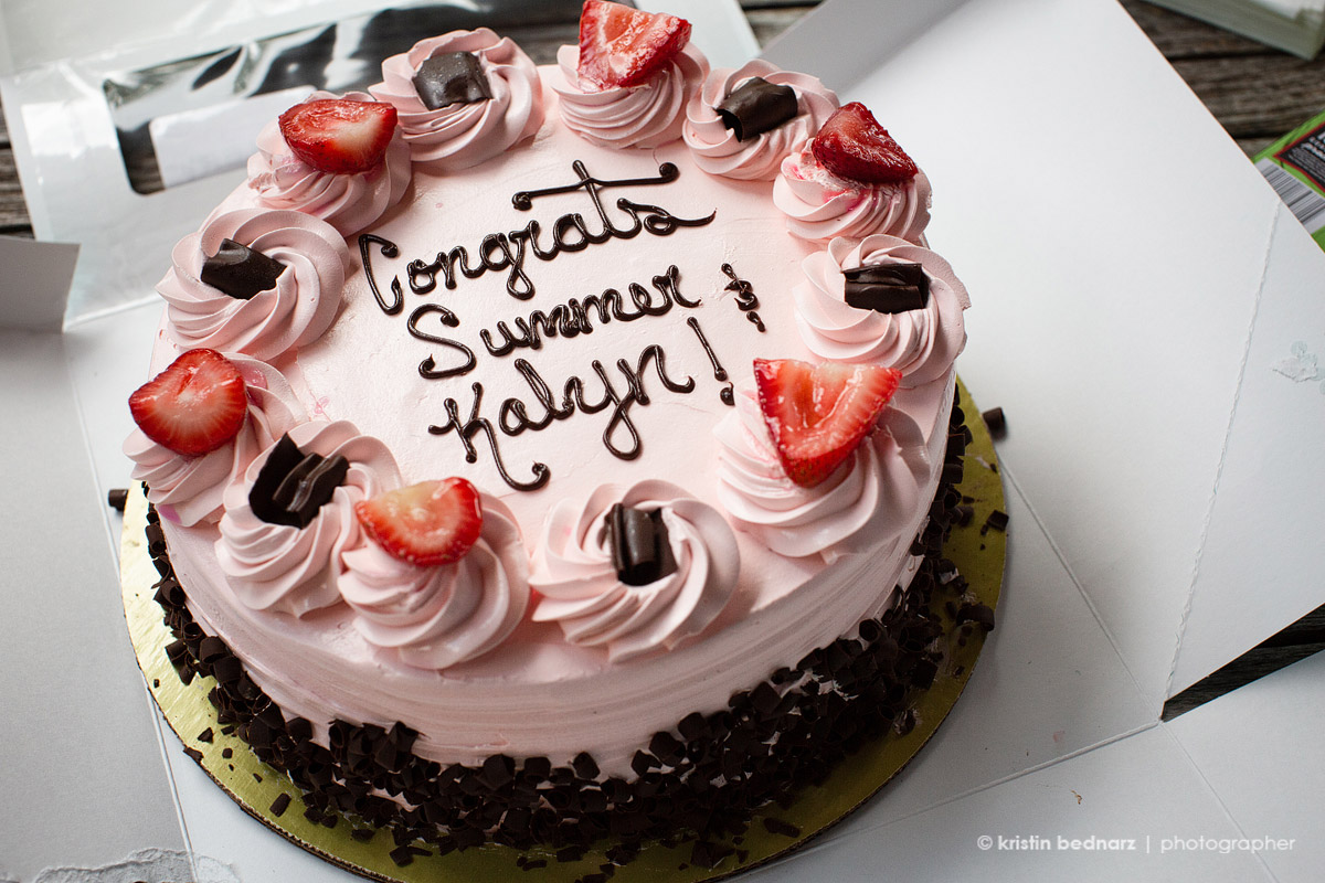 You gotta have a cake to celebrate, right?