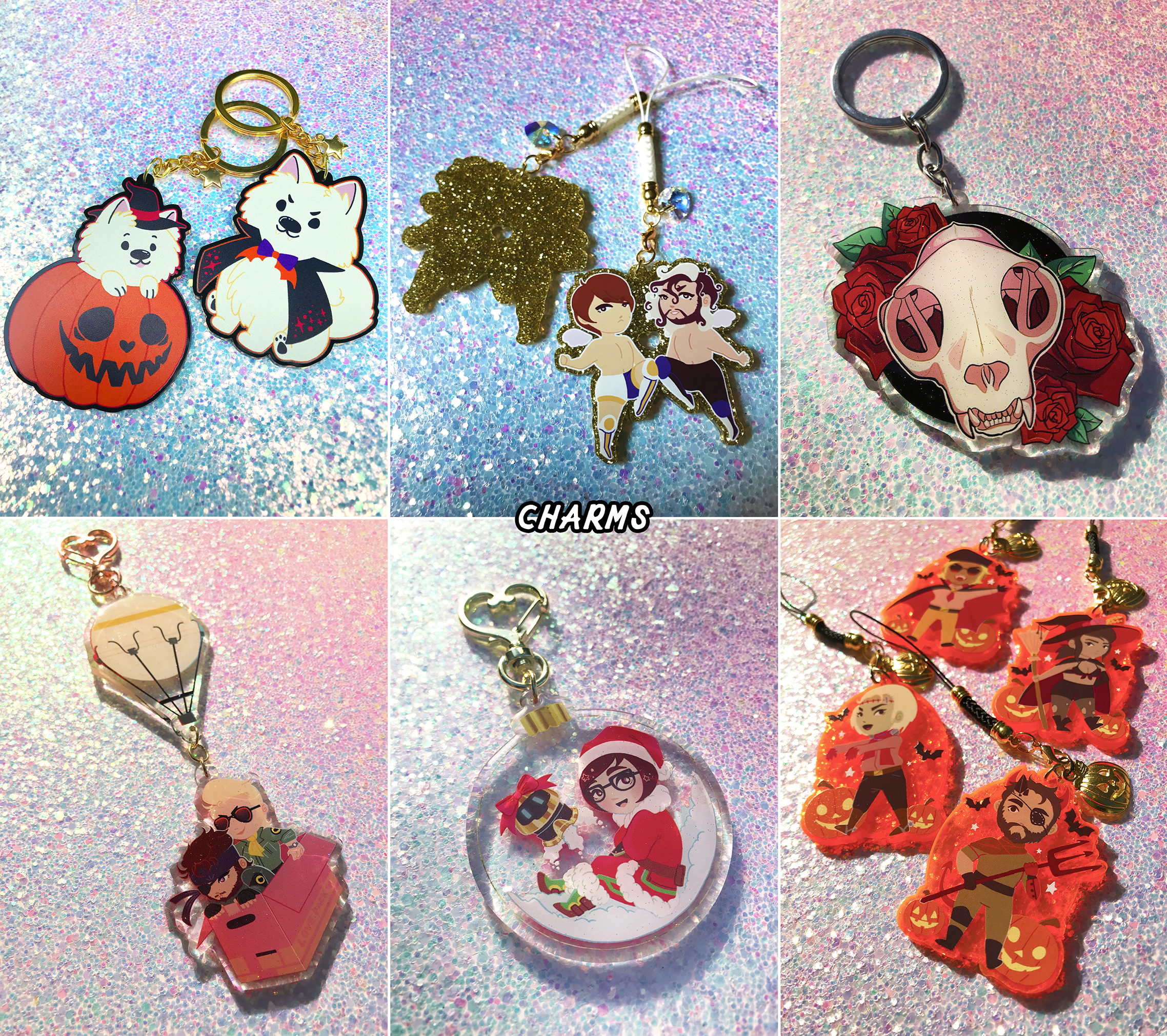 To see more charms, click here and here !