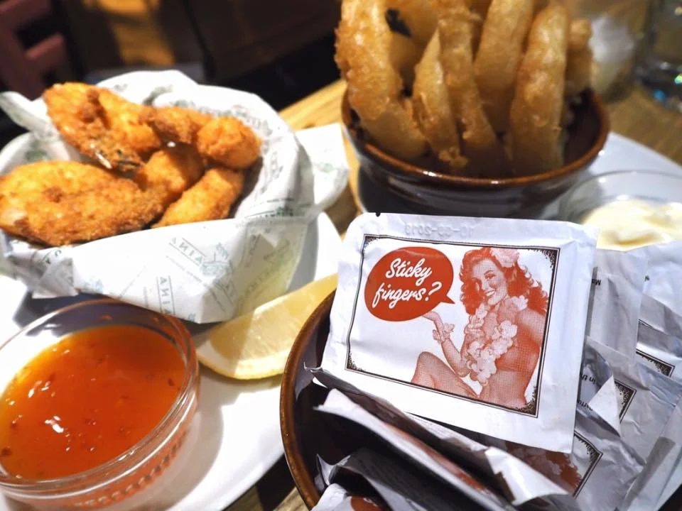 Fried chicken and wedges and hand wipe.jpg
