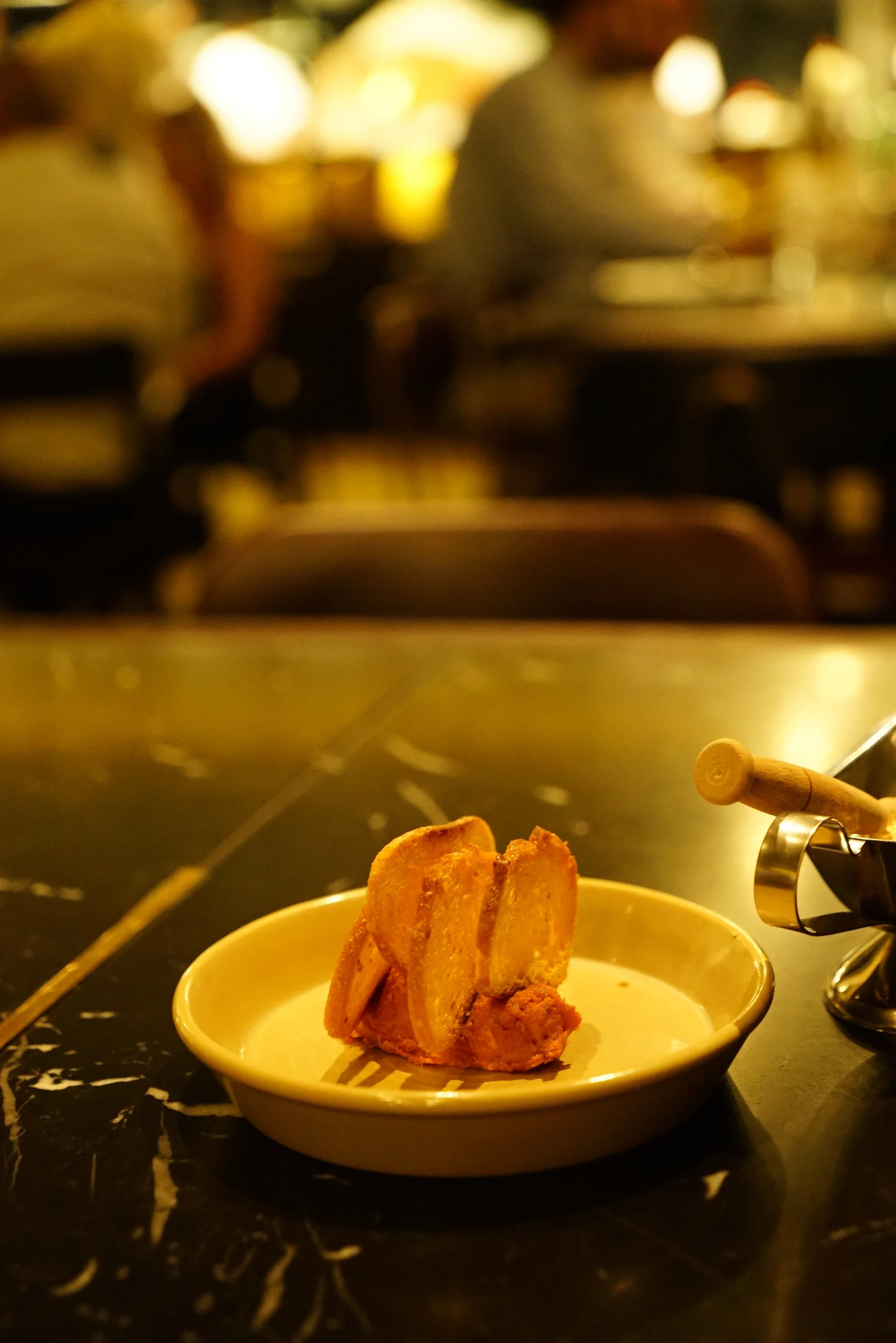 Sabrosa, wild thyme honey and croutons.