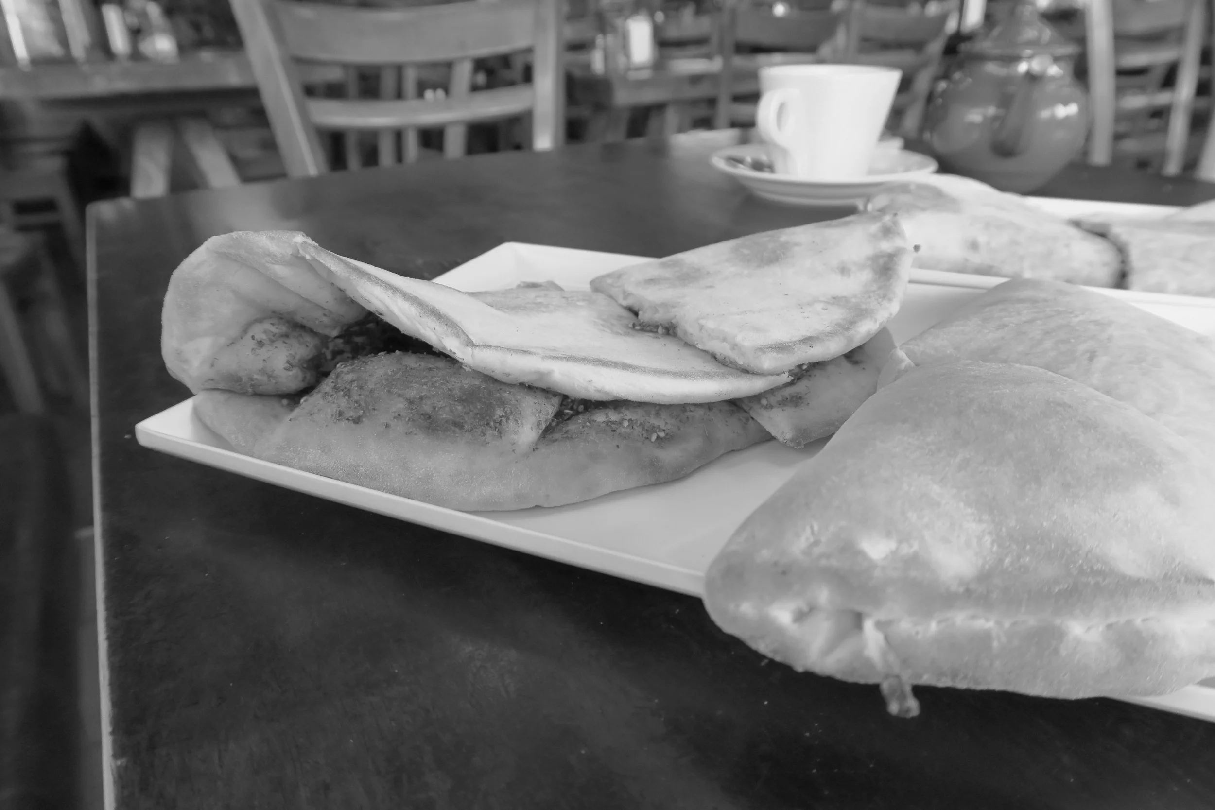 Zaatar manoush.
