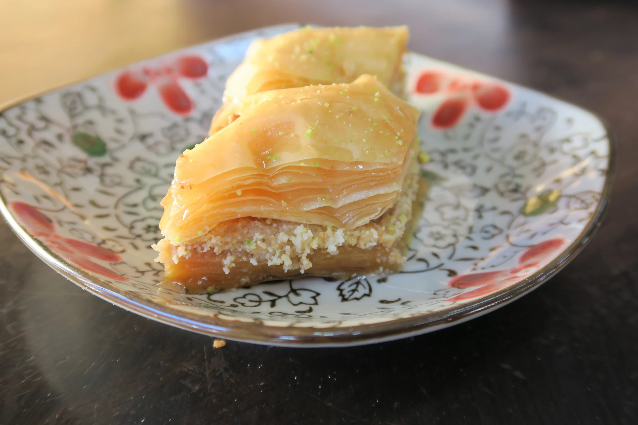 Seriously good Baklava.