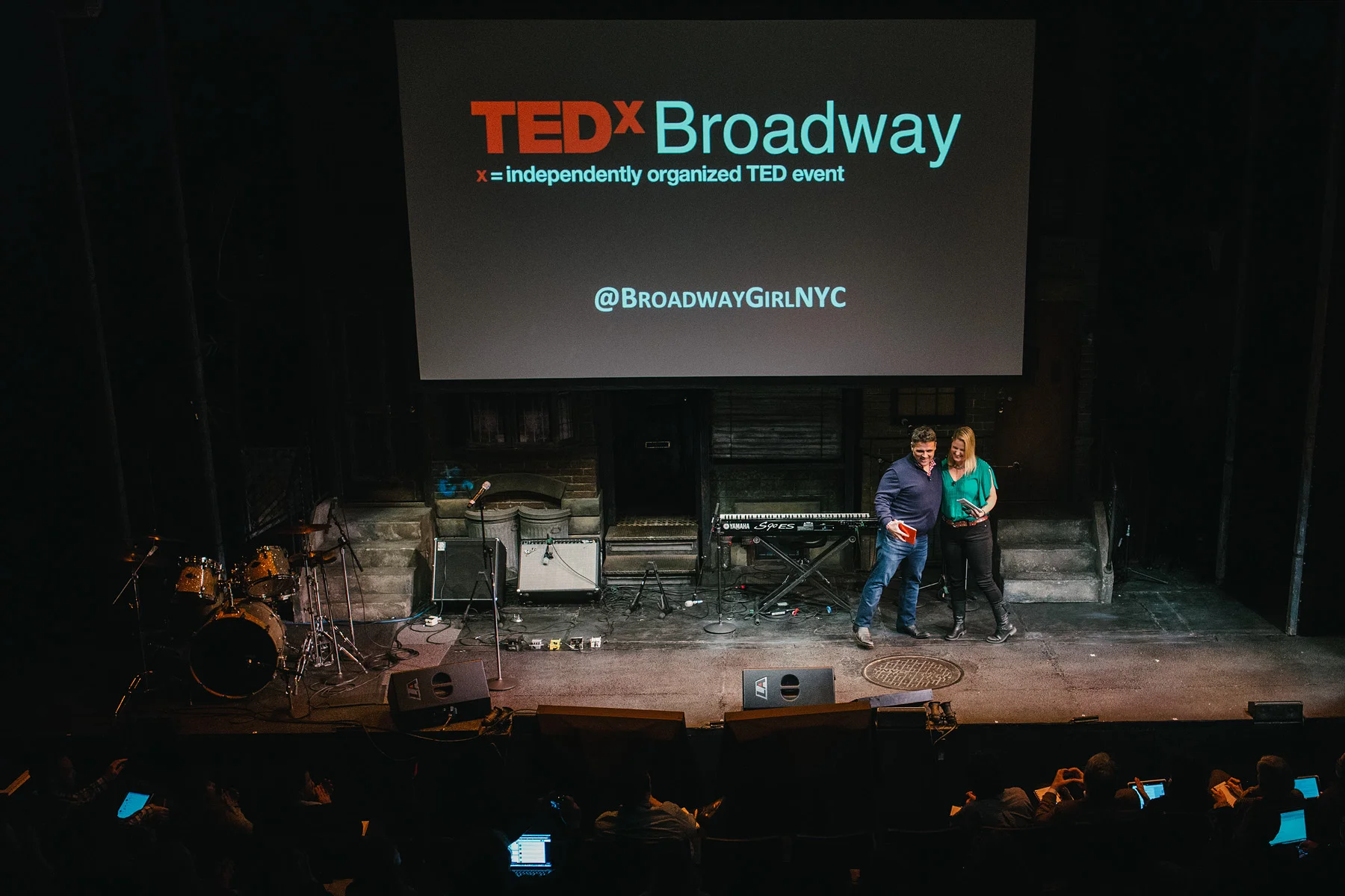 @BroadwaygirlNYC reveals her identity! | Laura Heywood | TEDxBroadway