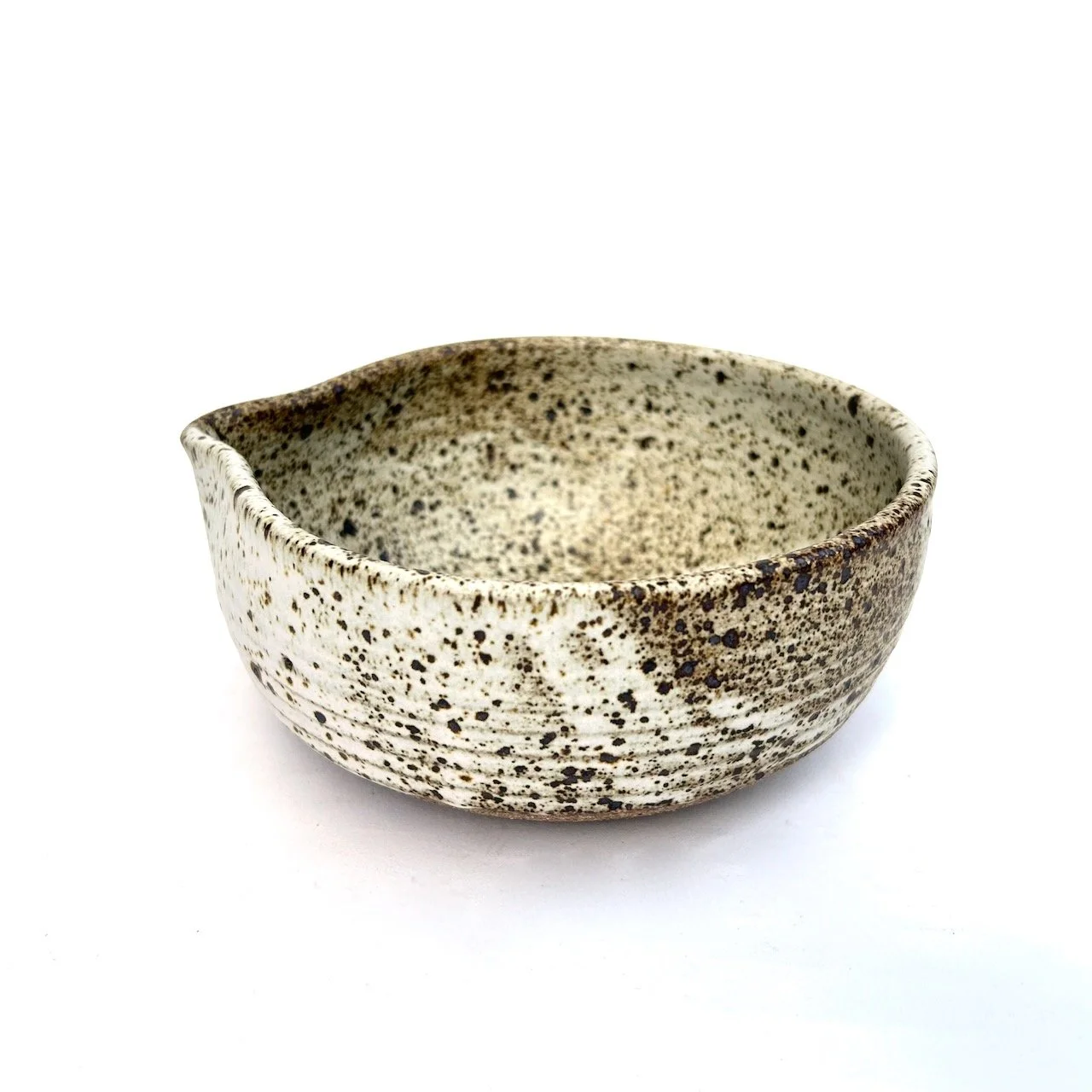 2584 Speckled spouted bowl side.jpeg
