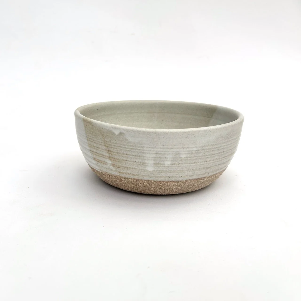 Handmade pottery cereal soup bowl