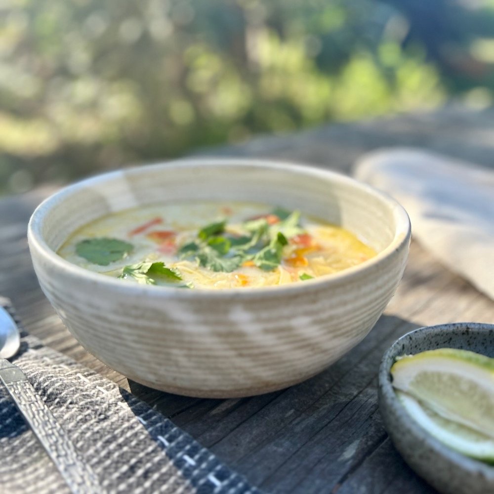 handmade ceramic noodle bowl — Colleen Hennessey Clayworks