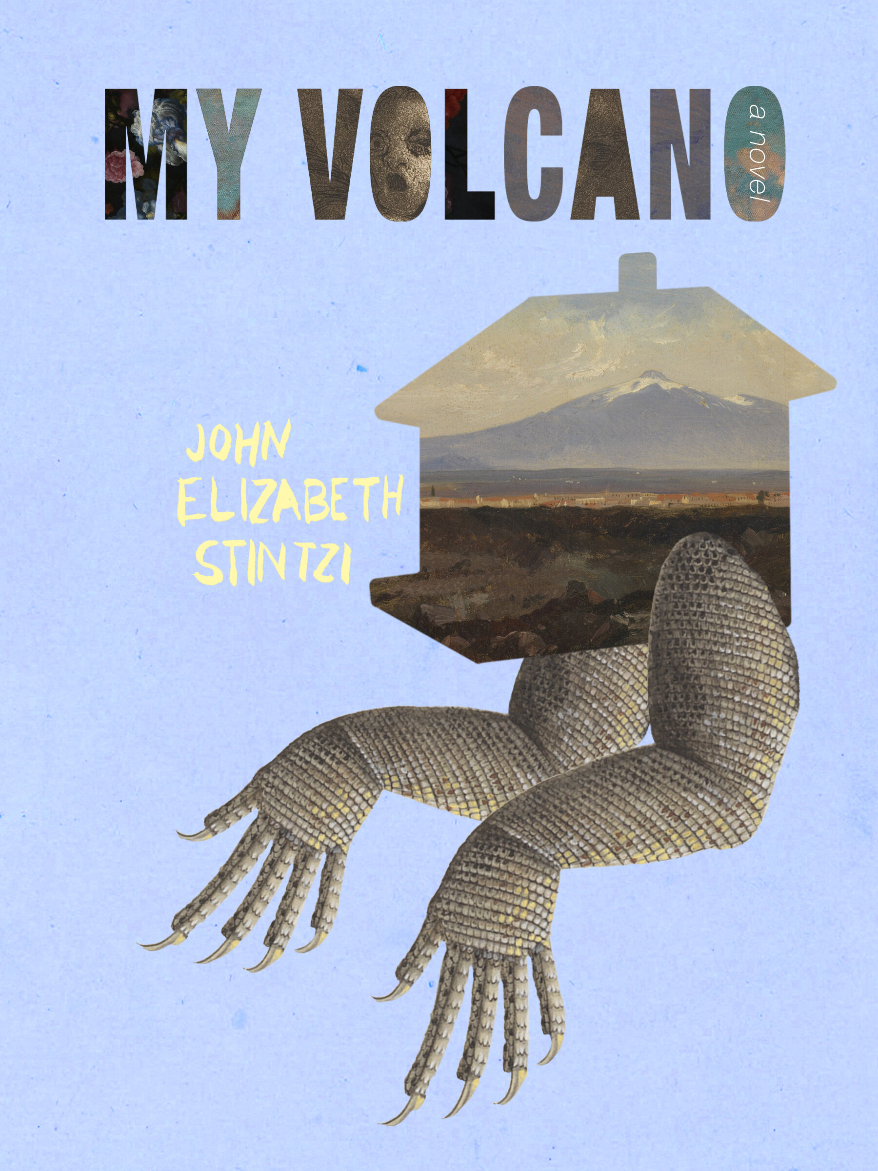  An alternate cover I was working on for  My Volcano  