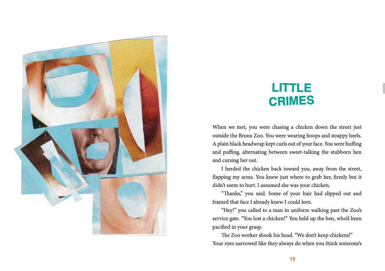  Internal spread from  Little Crimes  