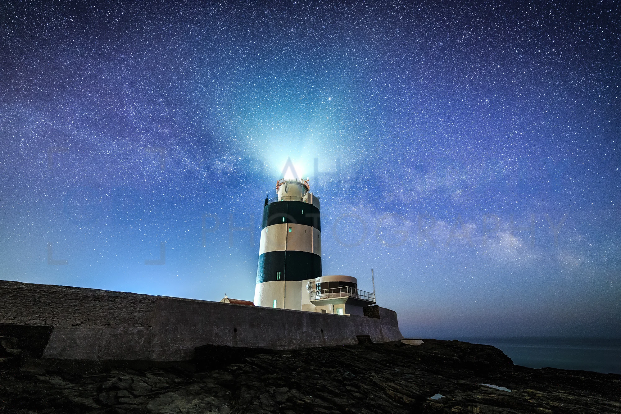 Hook Lighthouse under The Milky Way