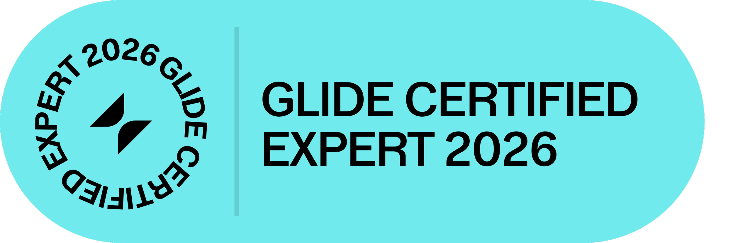 glide certified expert 2026 badge