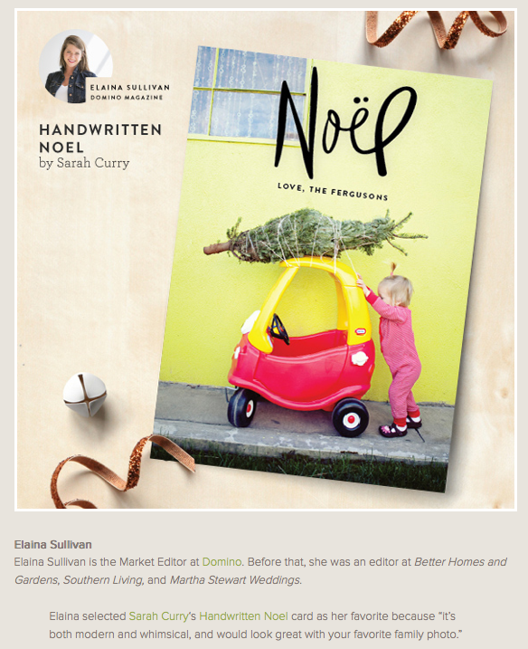 minted card design winner - photo by The Suitcase Studio