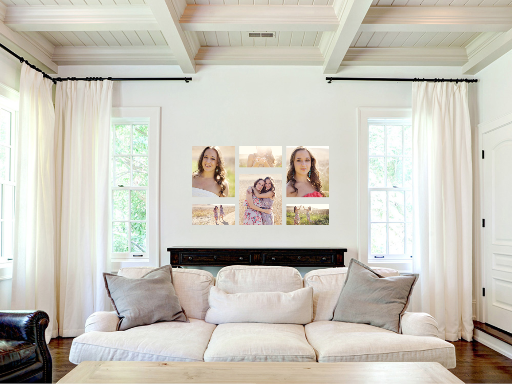 The Suitcase Studio - a lifestyle senior photographer based in Bend, Oregon - creates custom wall art design with your photos.