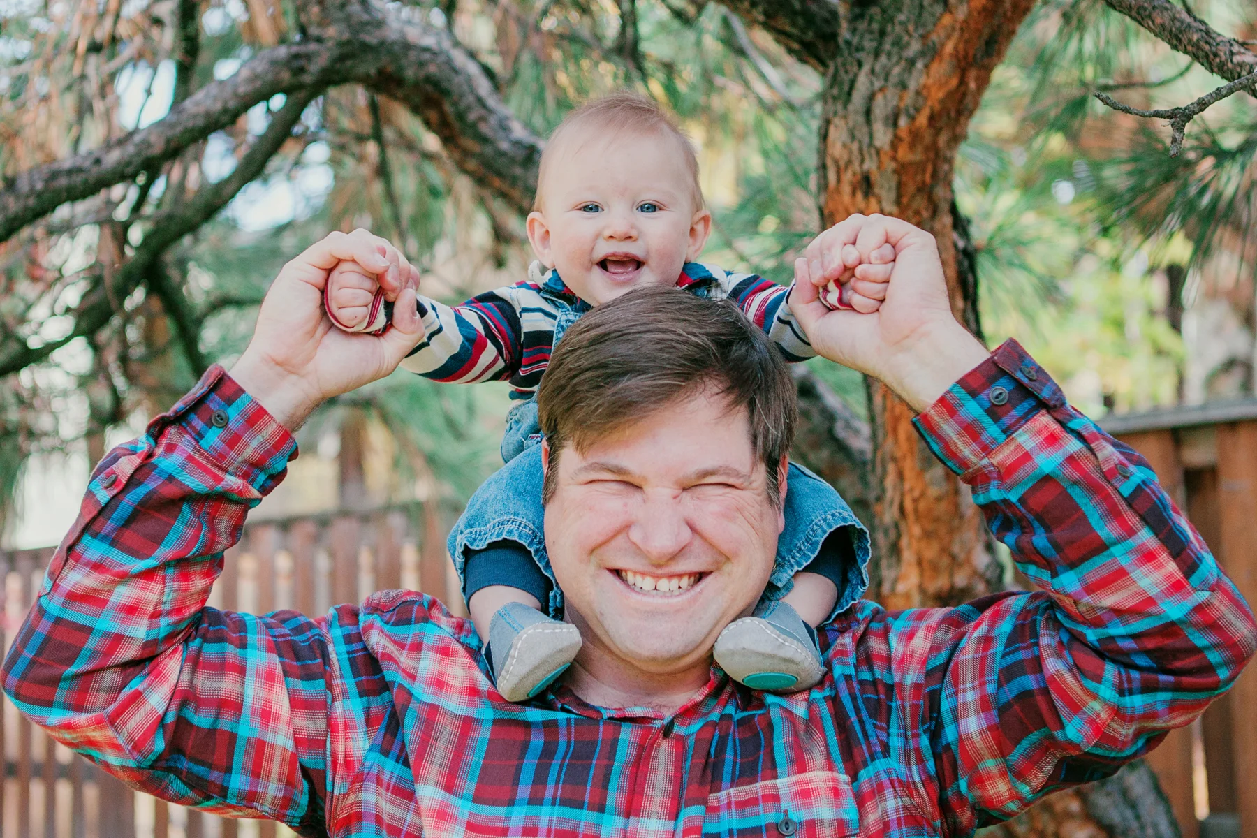 fun family photos in southern california and bend oregon