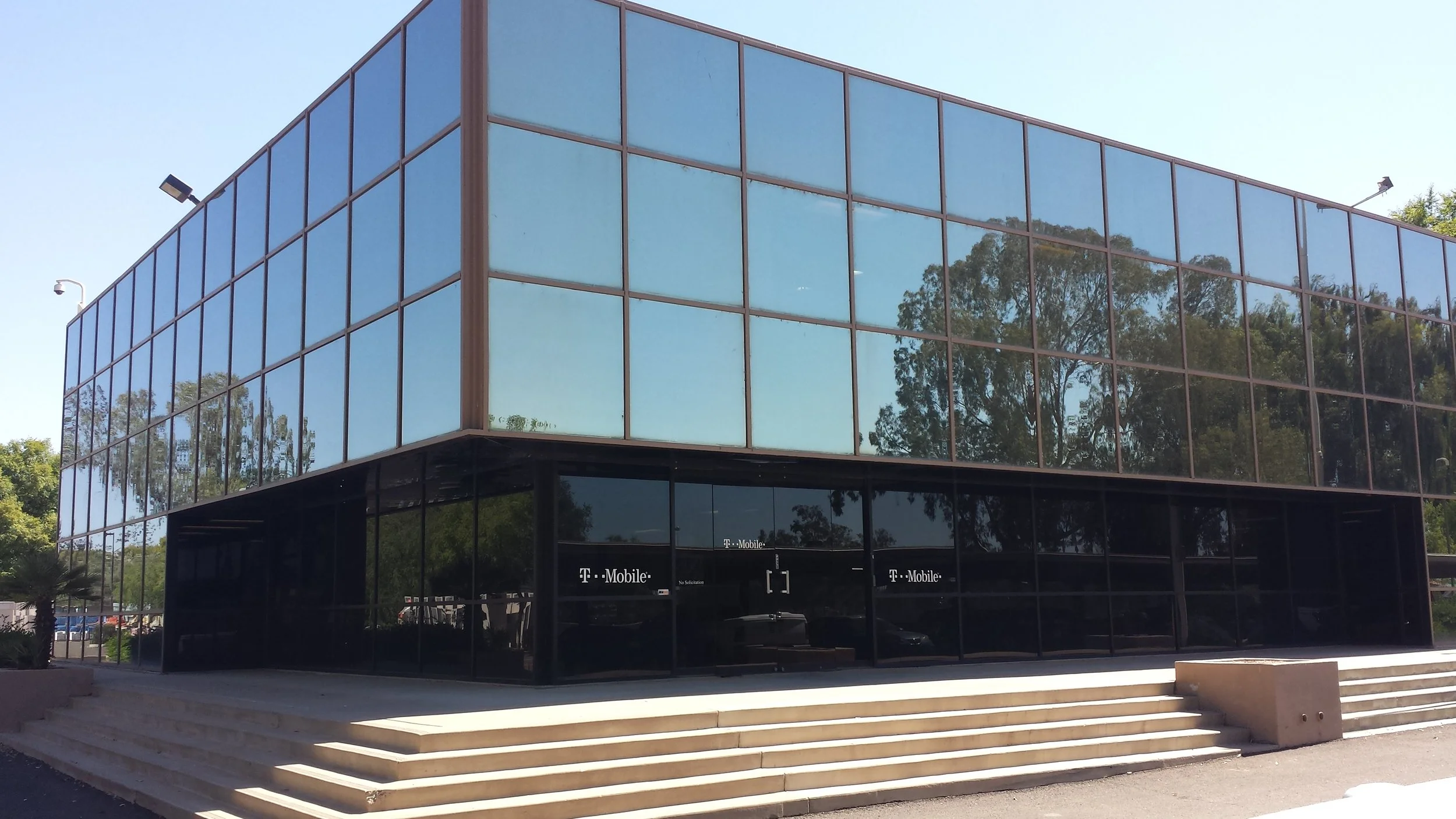 Front Set Commercial Window